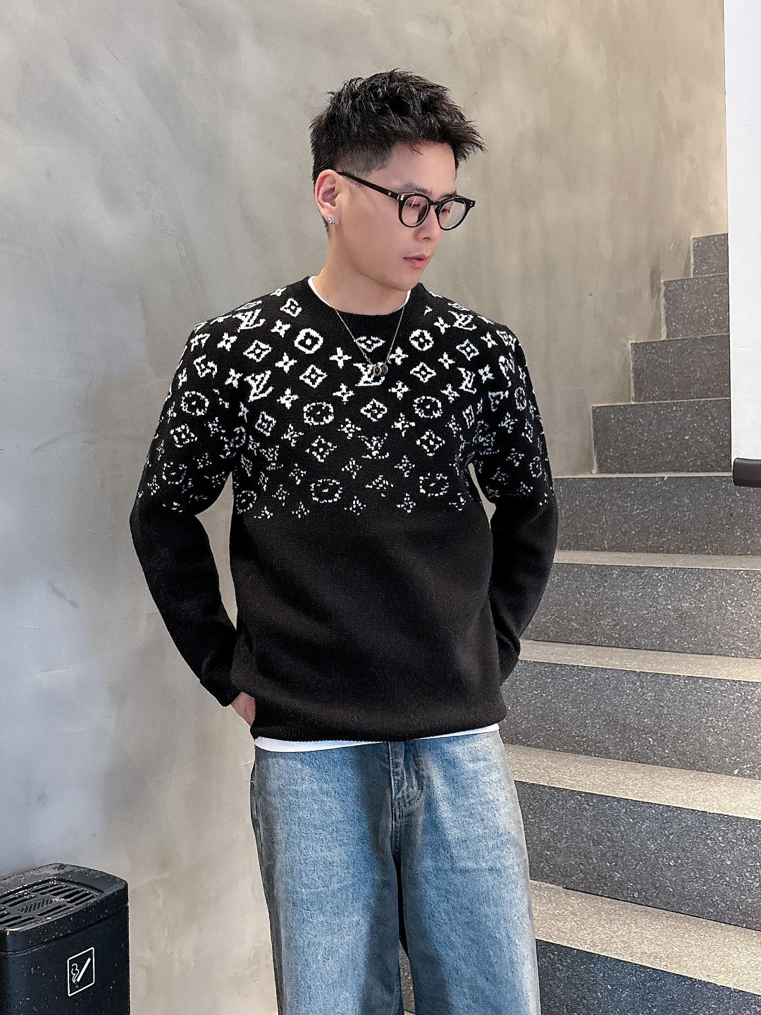 毛衣 2025秋冬最新系列，专柜1:1顶级复刻，全品相！潮人必备单品！懂货的老铁赶紧下手 尺码M~XXL