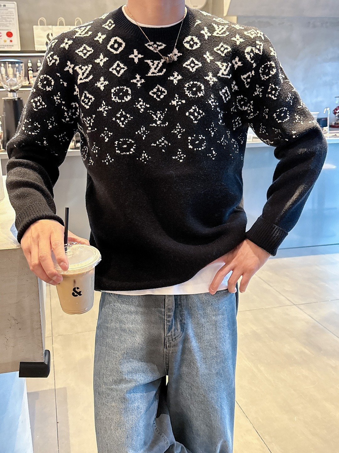 毛衣 2025秋冬最新系列，专柜1:1顶级复刻，全品相！潮人必备单品！懂货的老铁赶紧下手 尺码M~XXL