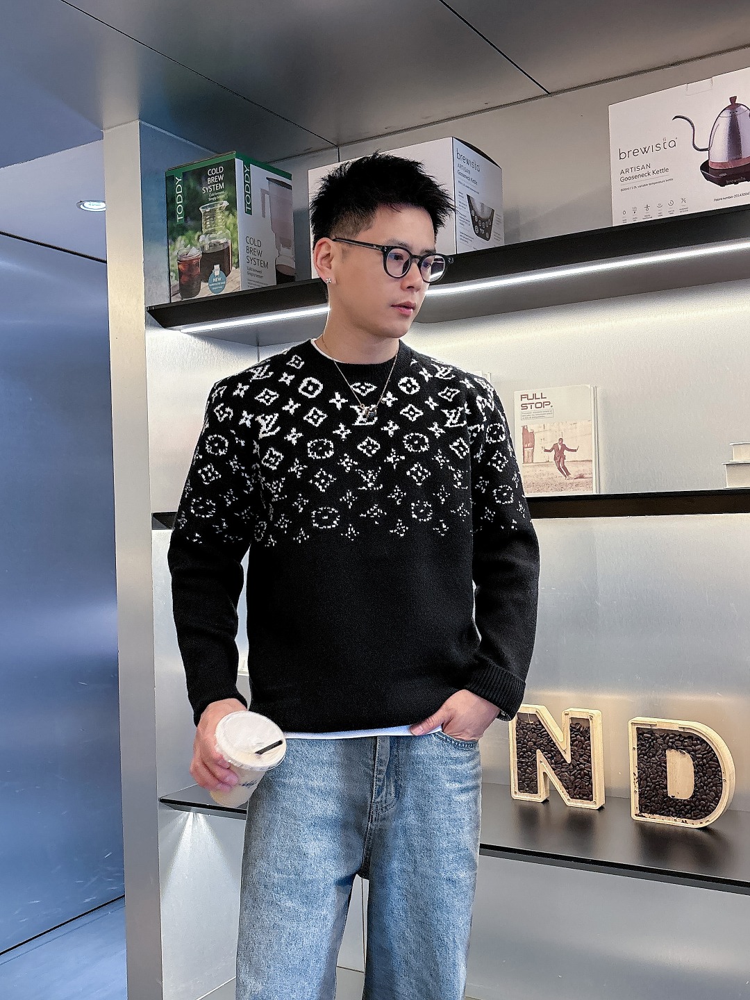 毛衣 2025秋冬最新系列，专柜1:1顶级复刻，全品相！潮人必备单品！懂货的老铁赶紧下手 尺码M~XXL