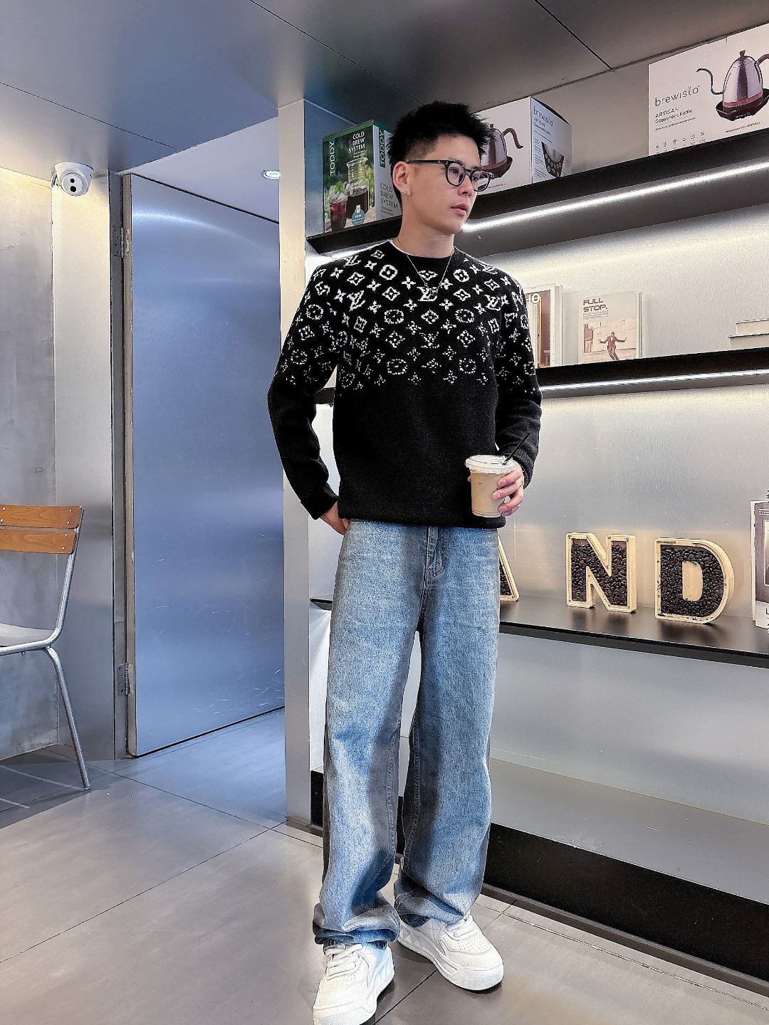 毛衣 2025秋冬最新系列，专柜1:1顶级复刻，全品相！潮人必备单品！懂货的老铁赶紧下手 尺码M~XXL