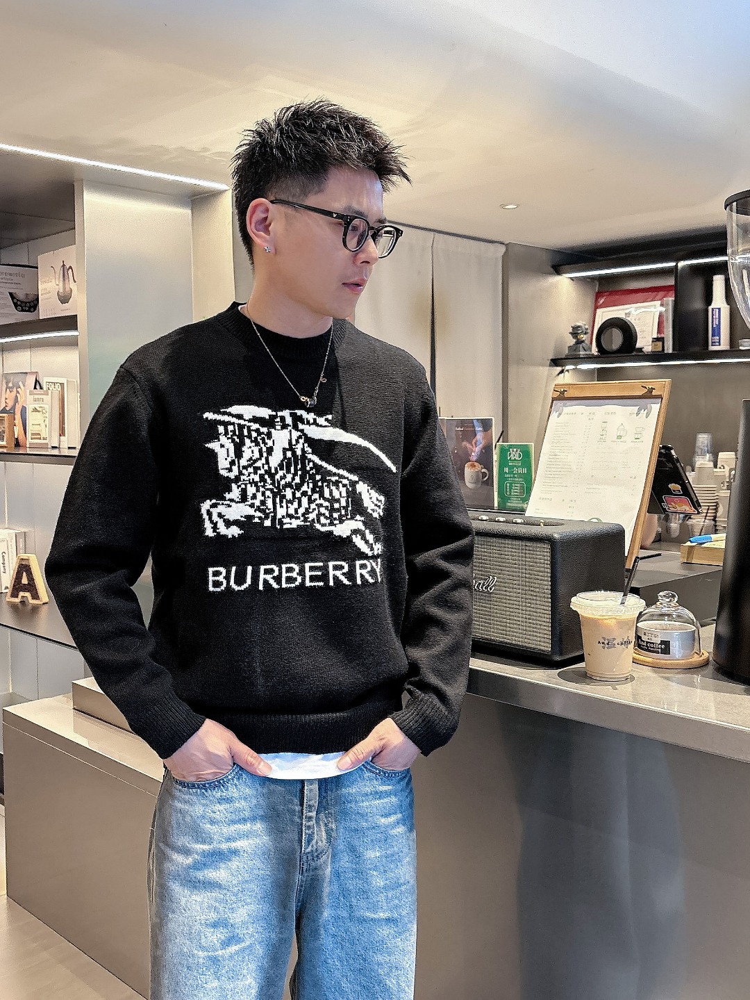 毛衣 2025秋冬最新系列，专柜1:1顶级复刻，全品相！潮人必备单品！懂货的老铁赶紧下手 尺码M~XXL