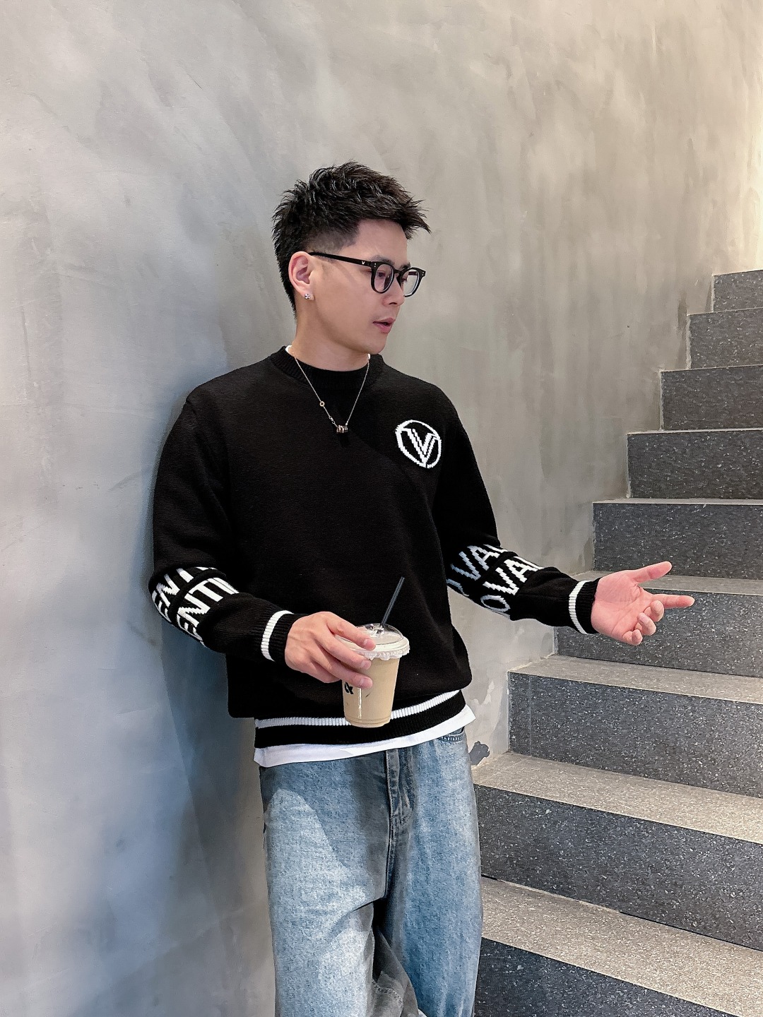 毛衣 2025秋冬最新系列，专柜1:1顶级复刻，全品相！潮人必备单品！懂货的老铁赶紧下手 尺码M~XXL