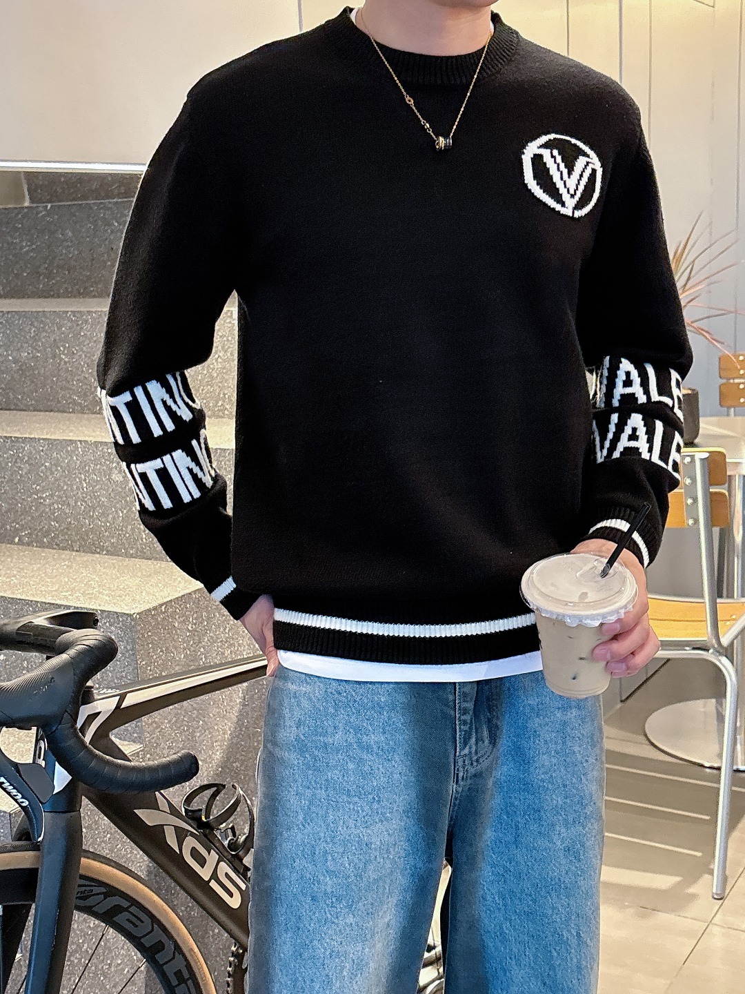 毛衣 2025秋冬最新系列，专柜1:1顶级复刻，全品相！潮人必备单品！懂货的老铁赶紧下手 尺码M~XXL