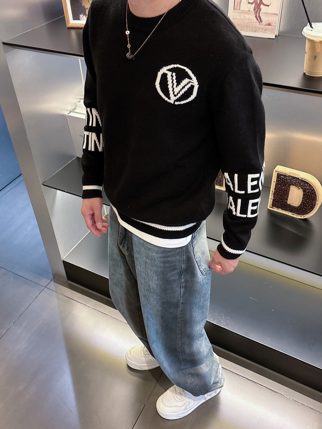 毛衣 2025秋冬最新系列，专柜1:1顶级复刻，全品相！潮人必备单品！懂货的老铁赶紧下手 尺码M~XXL