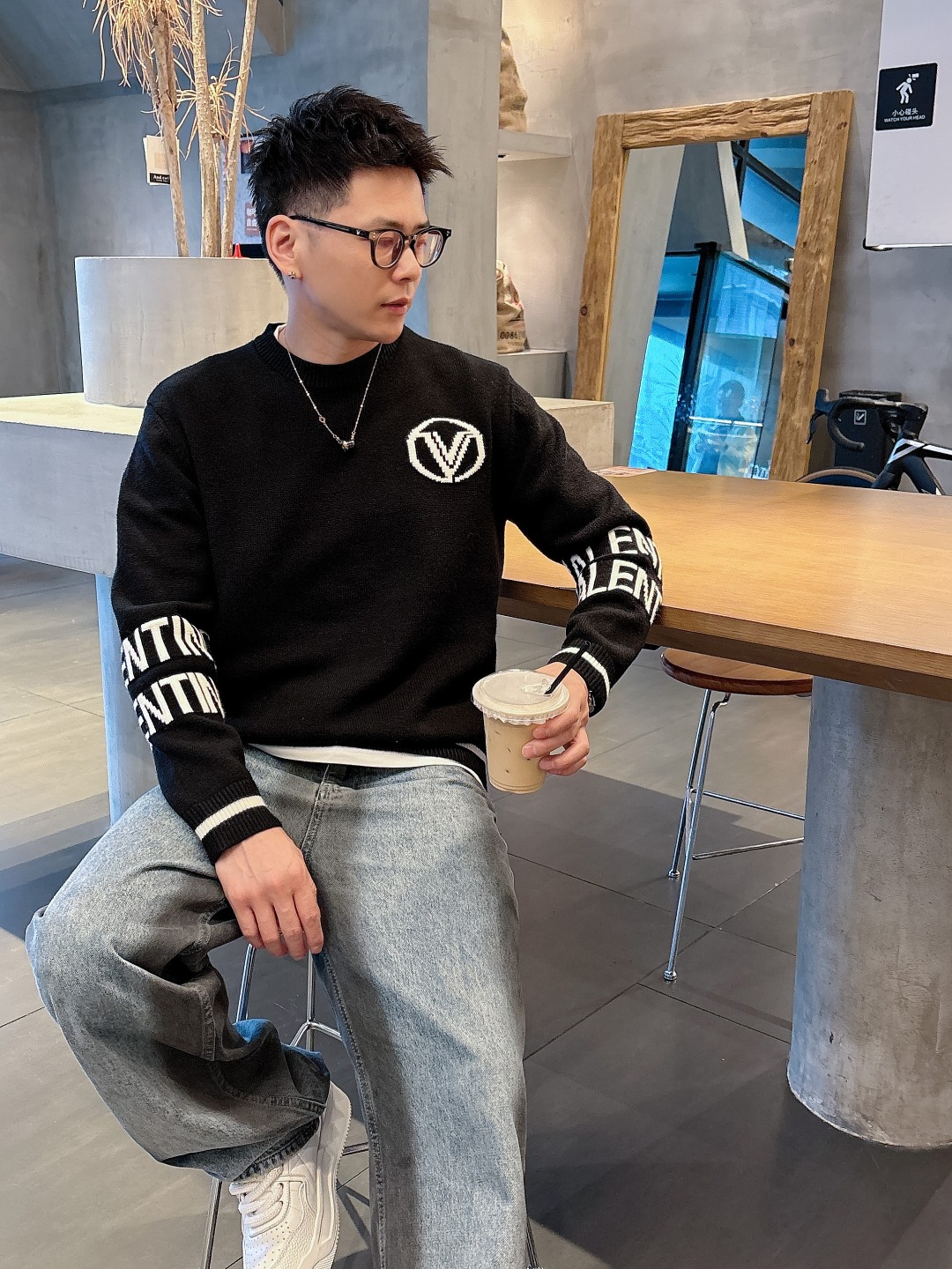 毛衣 2025秋冬最新系列，专柜1:1顶级复刻，全品相！潮人必备单品！懂货的老铁赶紧下手 尺码M~XXL