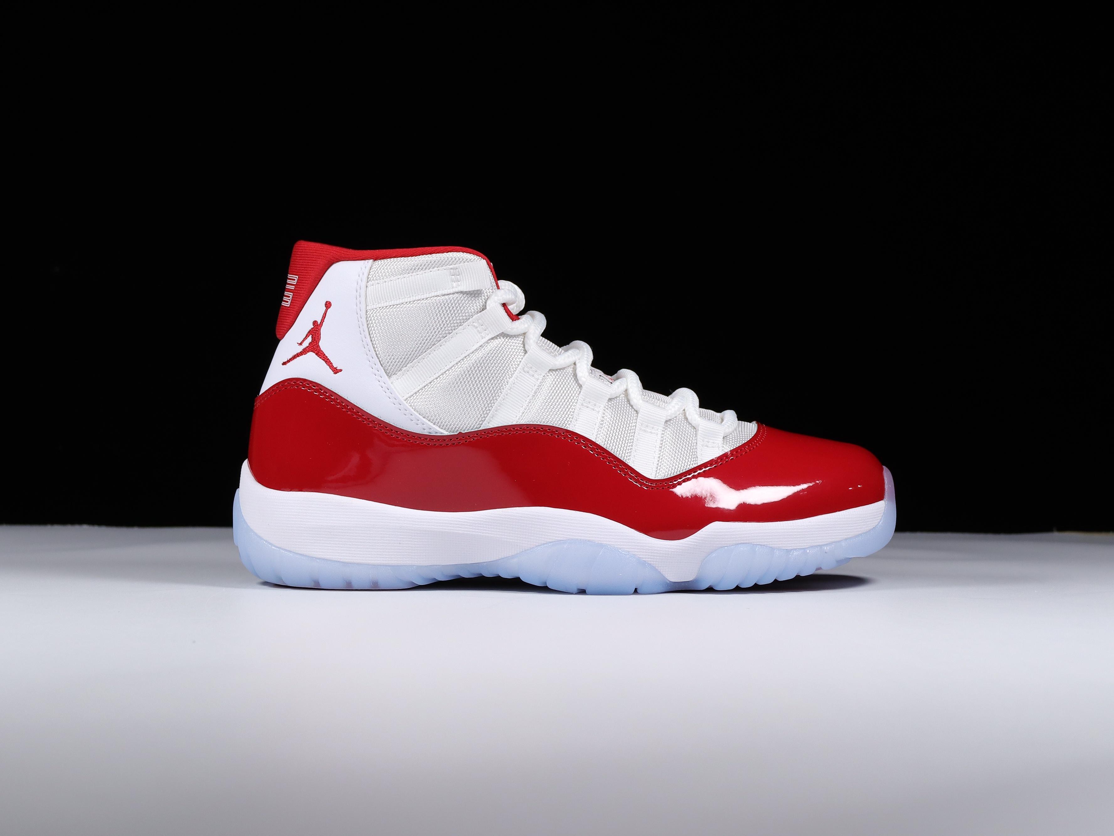 AJ11白红鞋码40.5-48总裁R版出品-AirJordan11Retro“Cherry”白红樱桃CT