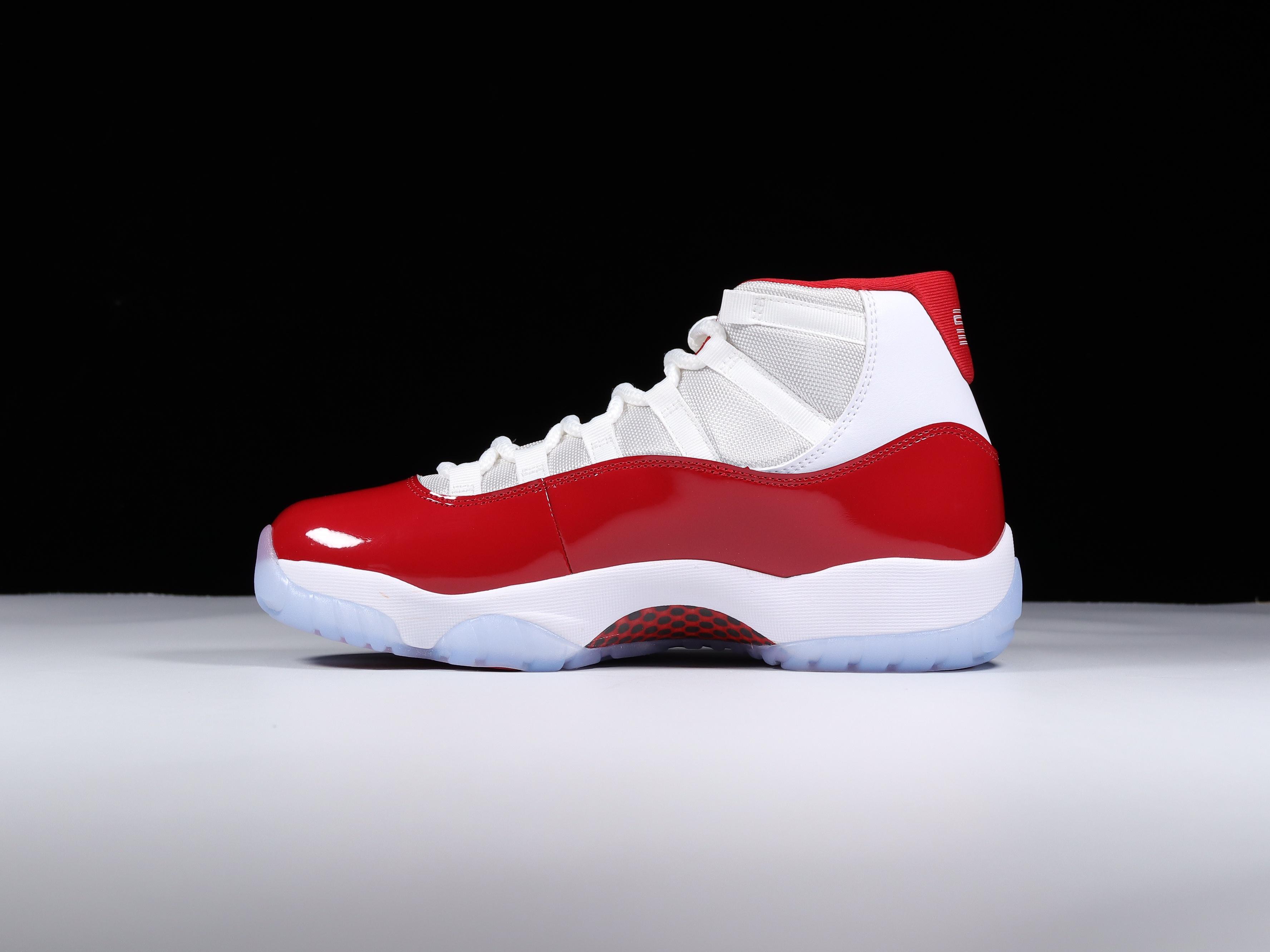 AJ11白红鞋码40.5-48总裁R版出品-AirJordan11Retro“Cherry”白红樱桃CT