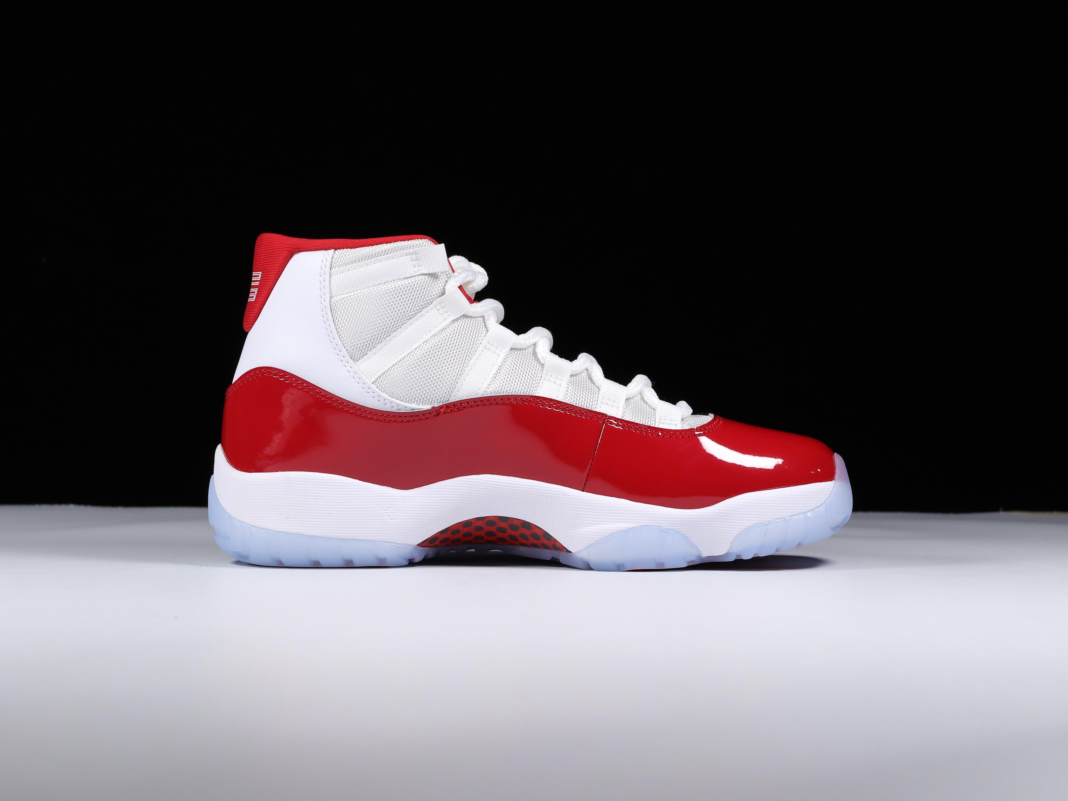 AJ11白红鞋码40.5-48总裁R版出品-AirJordan11Retro“Cherry”白红樱桃CT