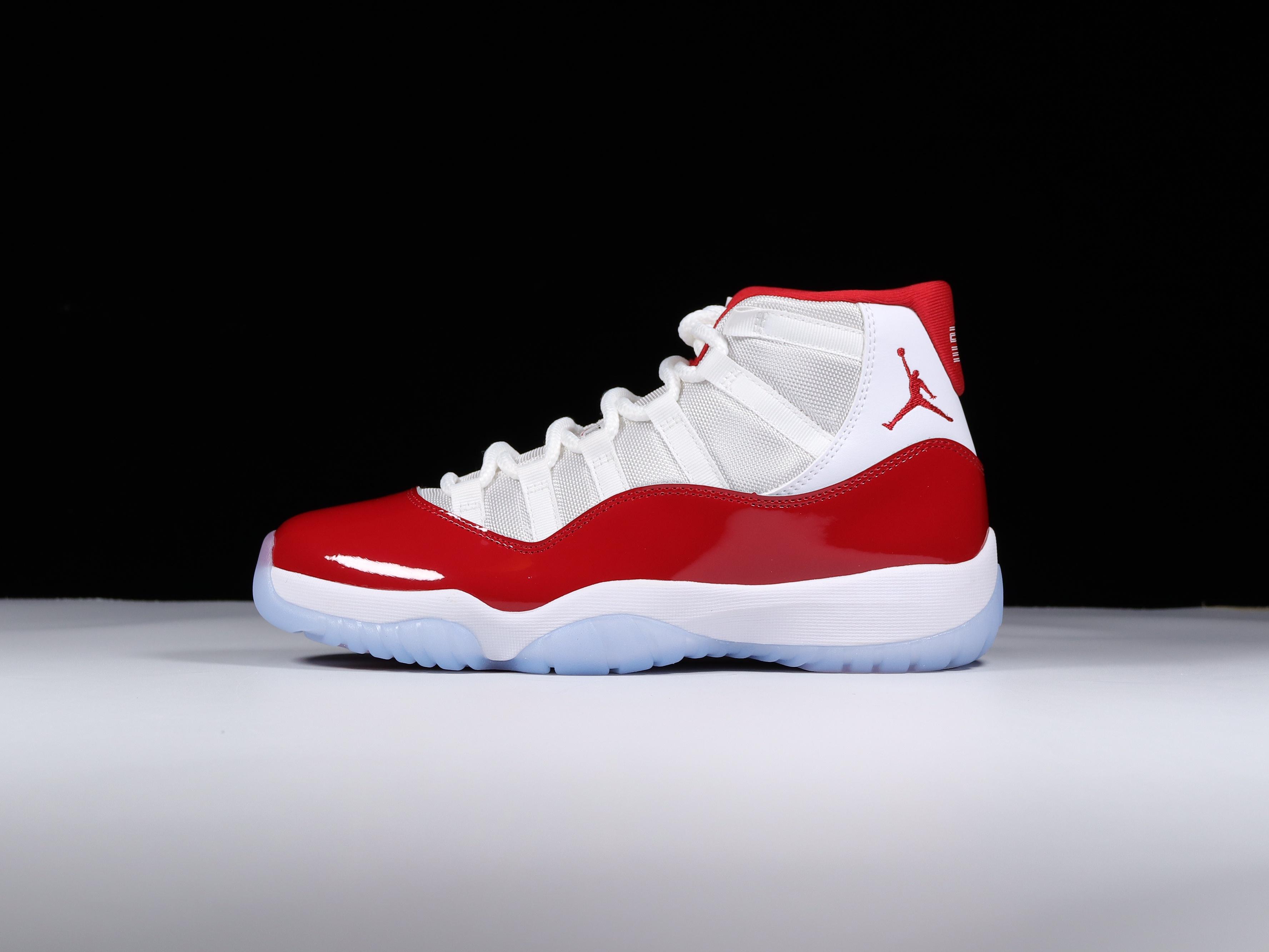 AJ11白红鞋码40.5-48总裁R版出品-AirJordan11Retro“Cherry”白红樱桃CT