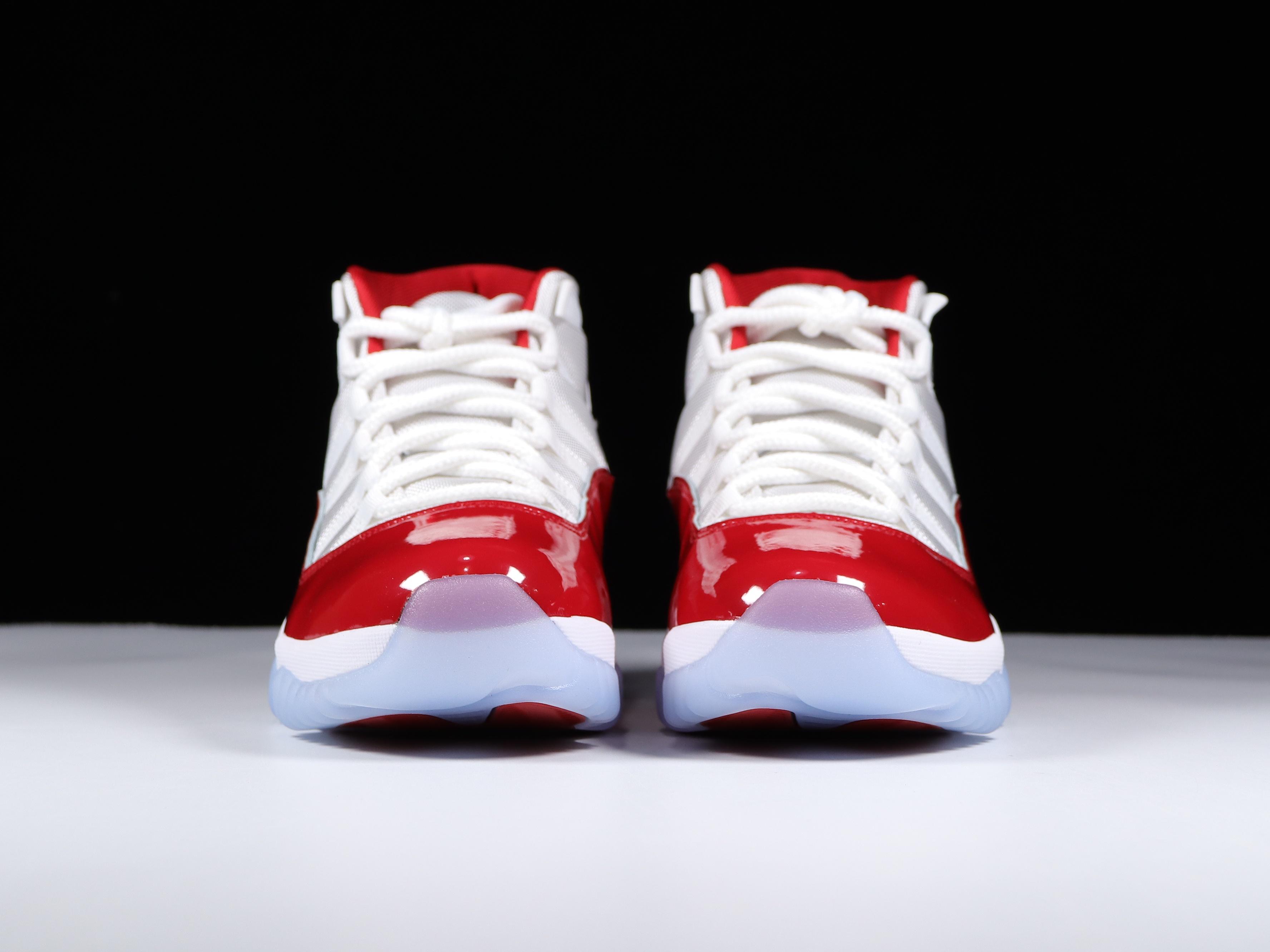 AJ11白红鞋码40.5-48总裁R版出品-AirJordan11Retro“Cherry”白红樱桃CT