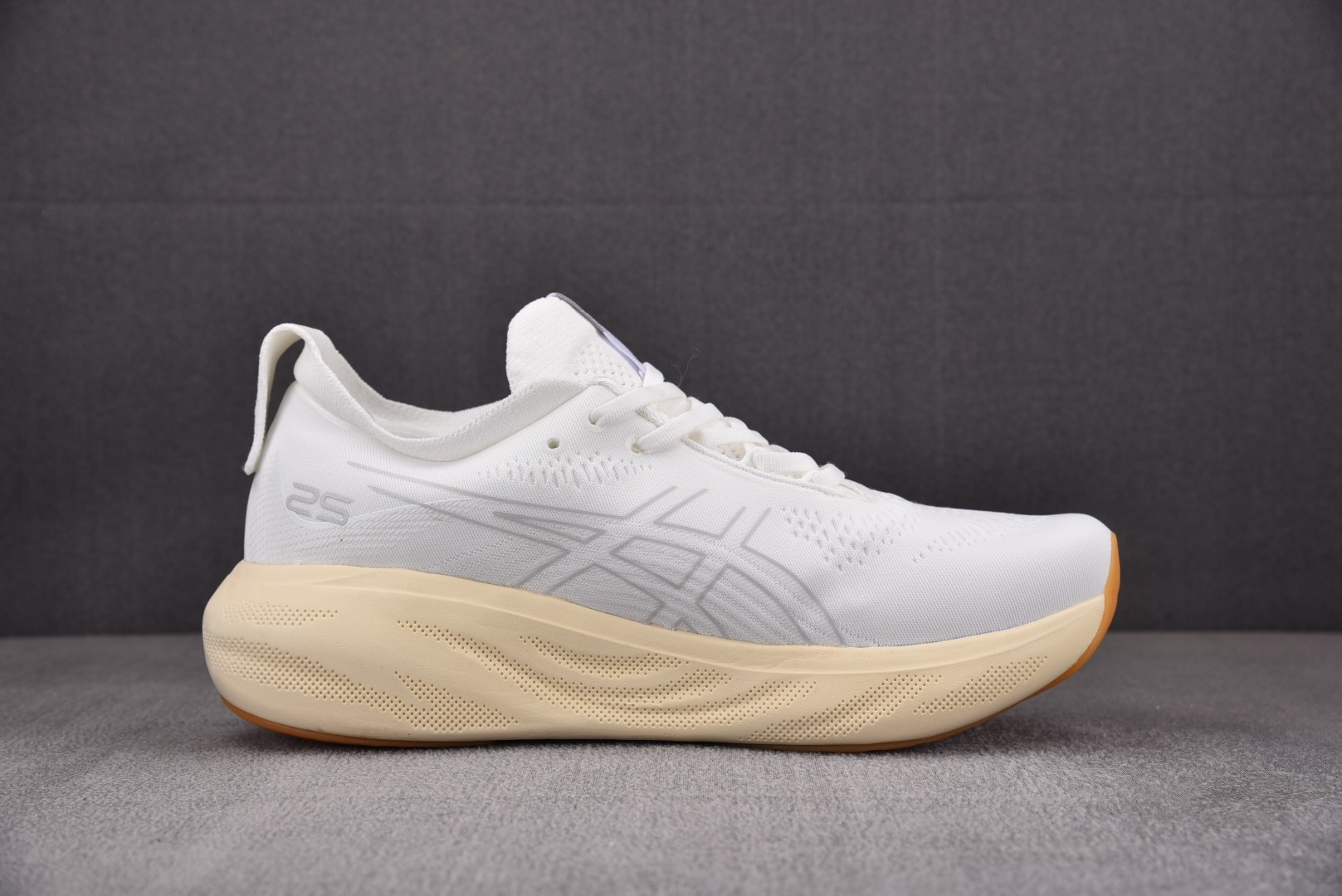 Asics尺码:36-44总裁R版出品-AsicsGEL-Nimbus25白色1011B547-102