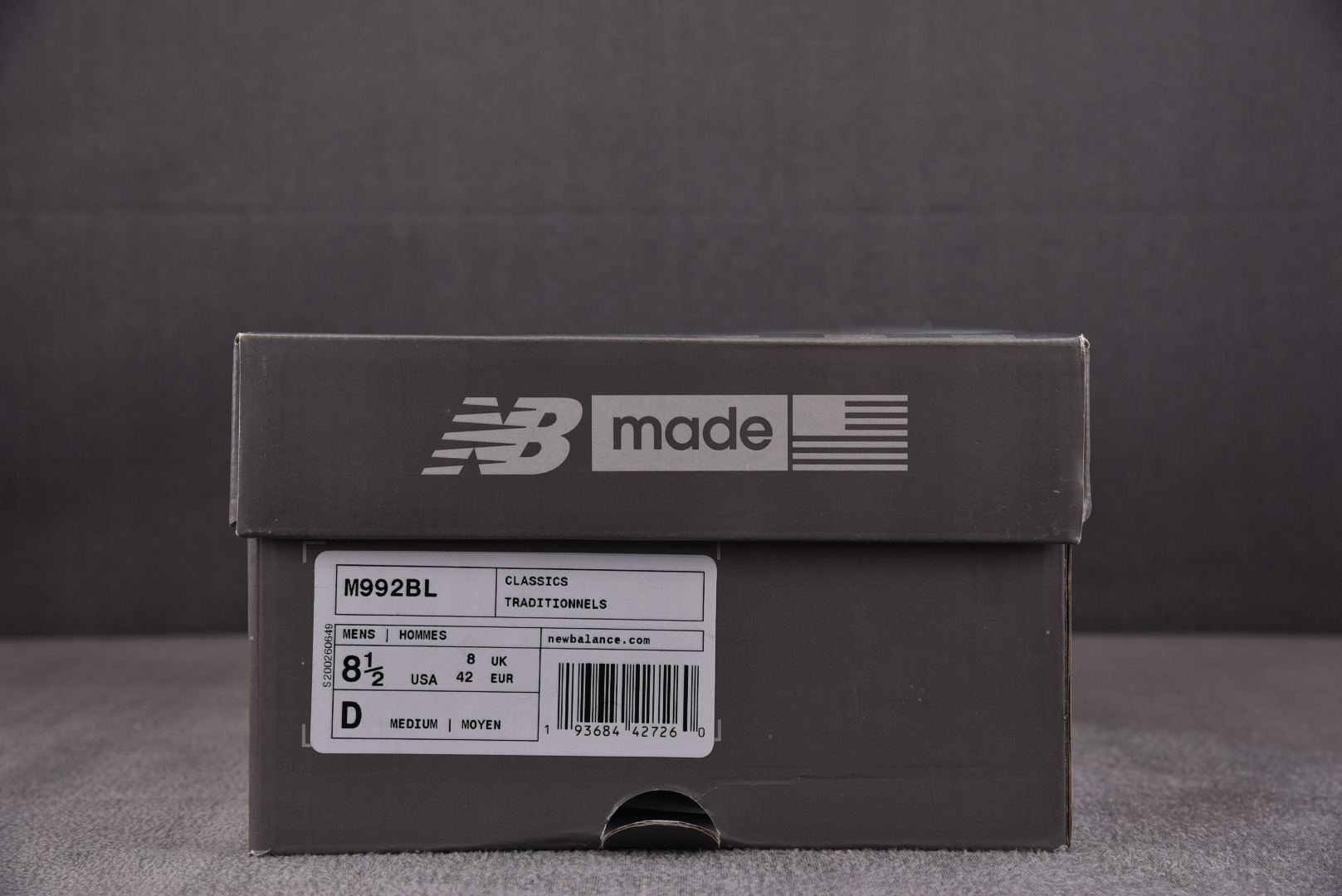 NB992尺码:36-47总裁R版出品-NewBalanceNB992黑色M992BLYZ004