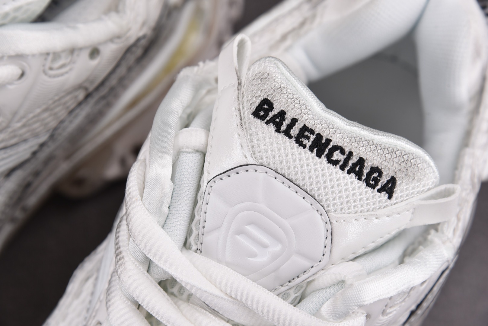 Balenciaga7.5尺码:35-46总裁R版出品-BalenciagaRunner白色做旧YZ00