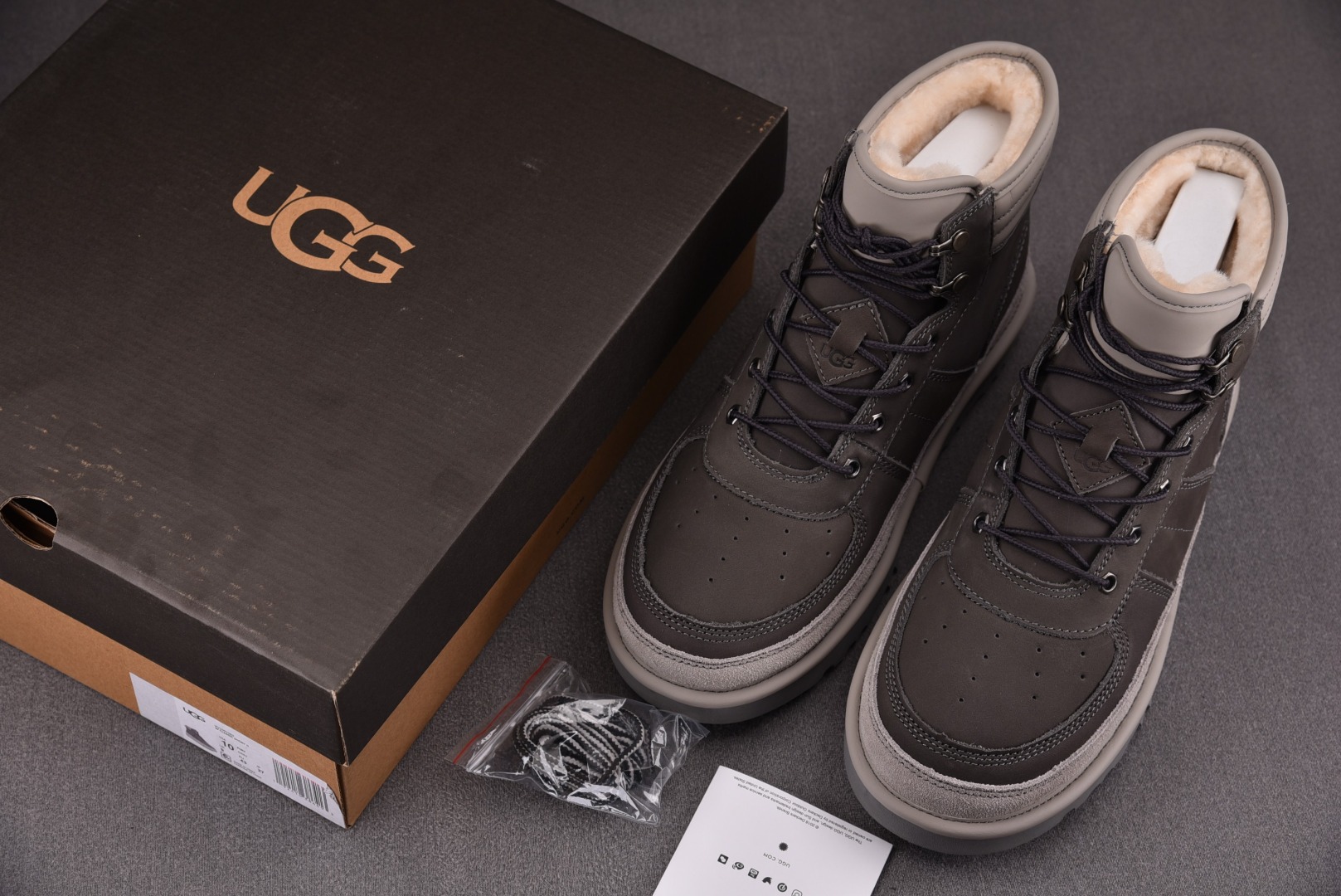 UGG尺码:40-44总裁R版出品-UGGHighland海兰德雪地靴灰色1097089-GREY