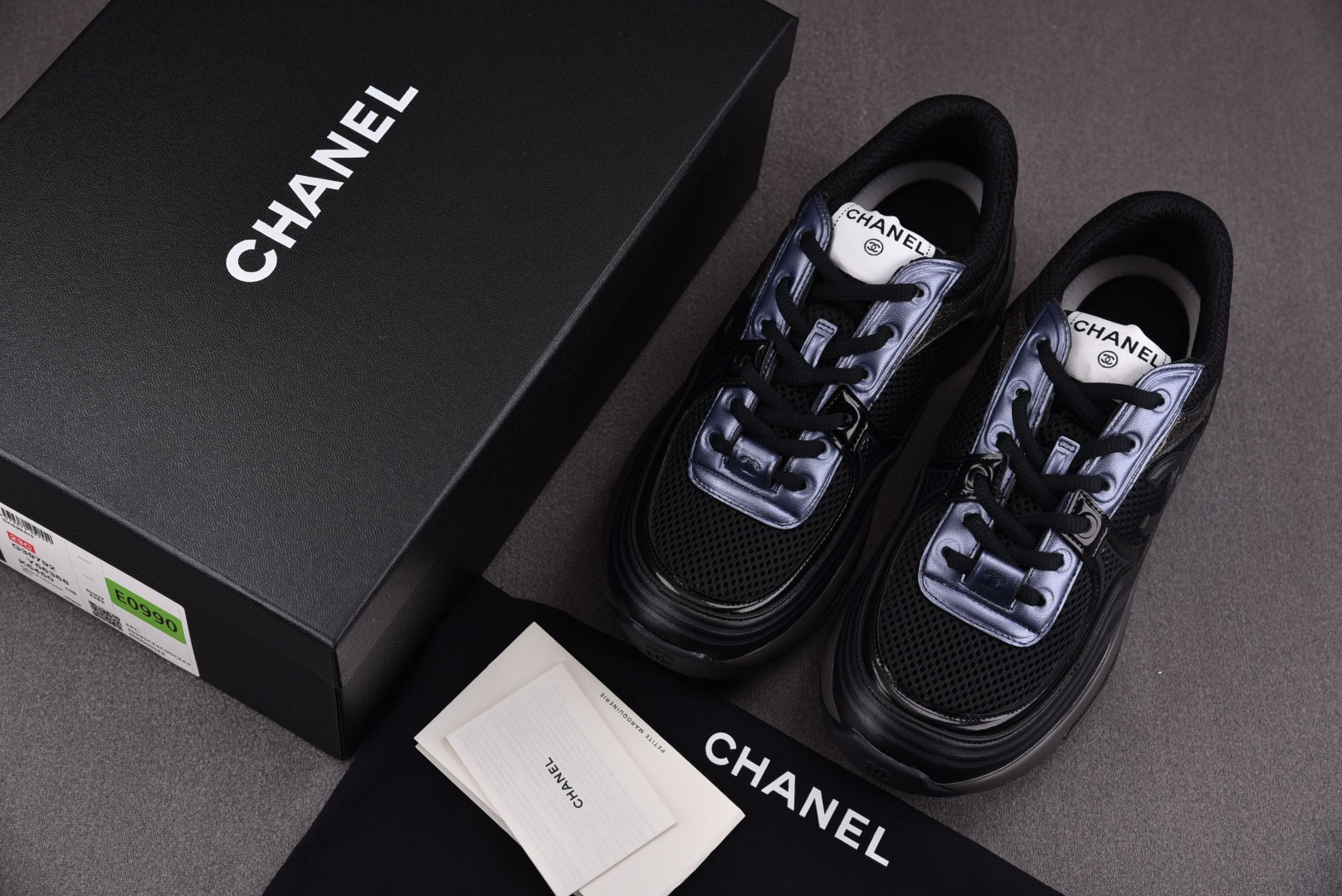 CHANEL尺码:35-40总裁R版出品-CHANEL香奈儿黑角大王全黑