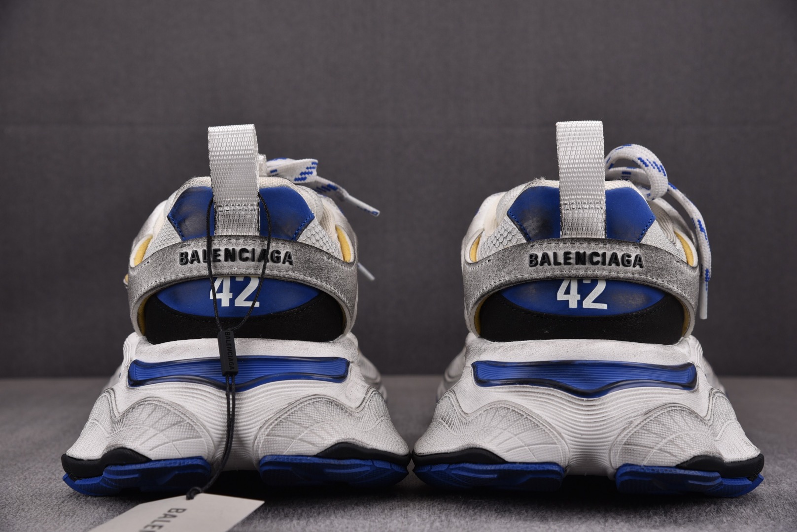 Balenciaga尺码:35-46超重偏大一码总裁R版出品-BalenciagaCARGO白灰蓝YZ0