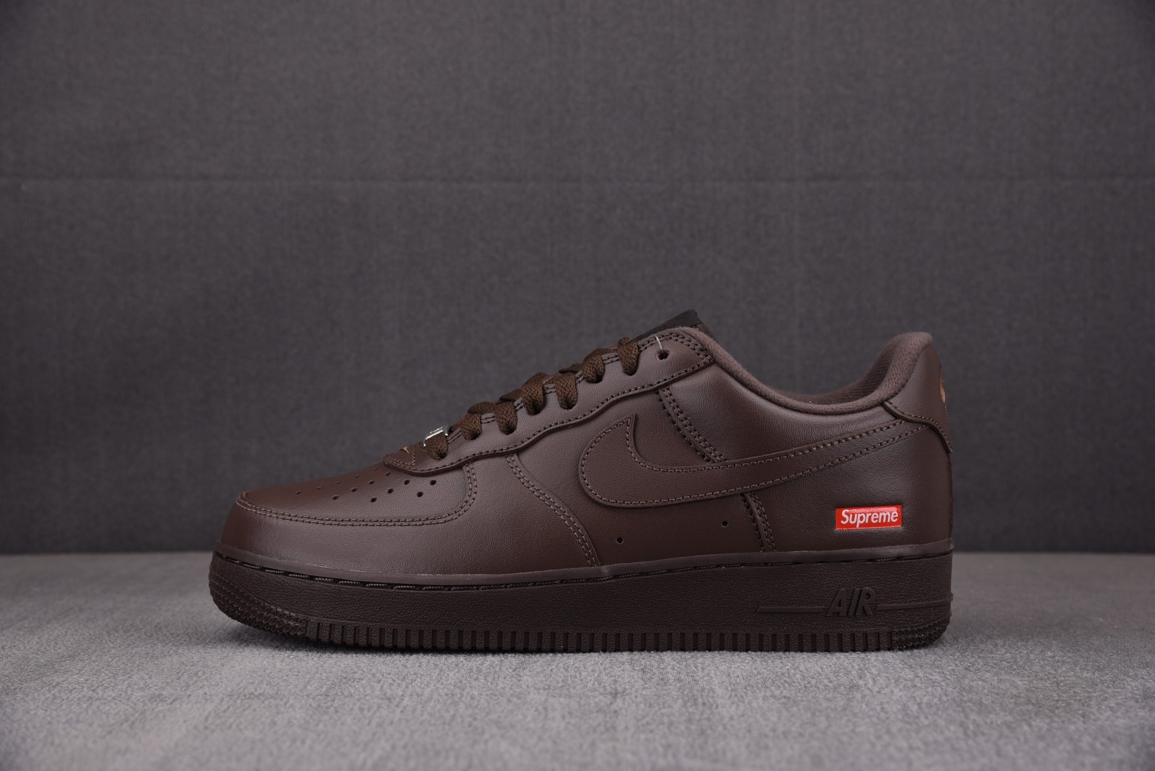 AF1深棕尺码:35.5-47.5总裁R版出品-SupremexNKAirForce1Low“Baroq