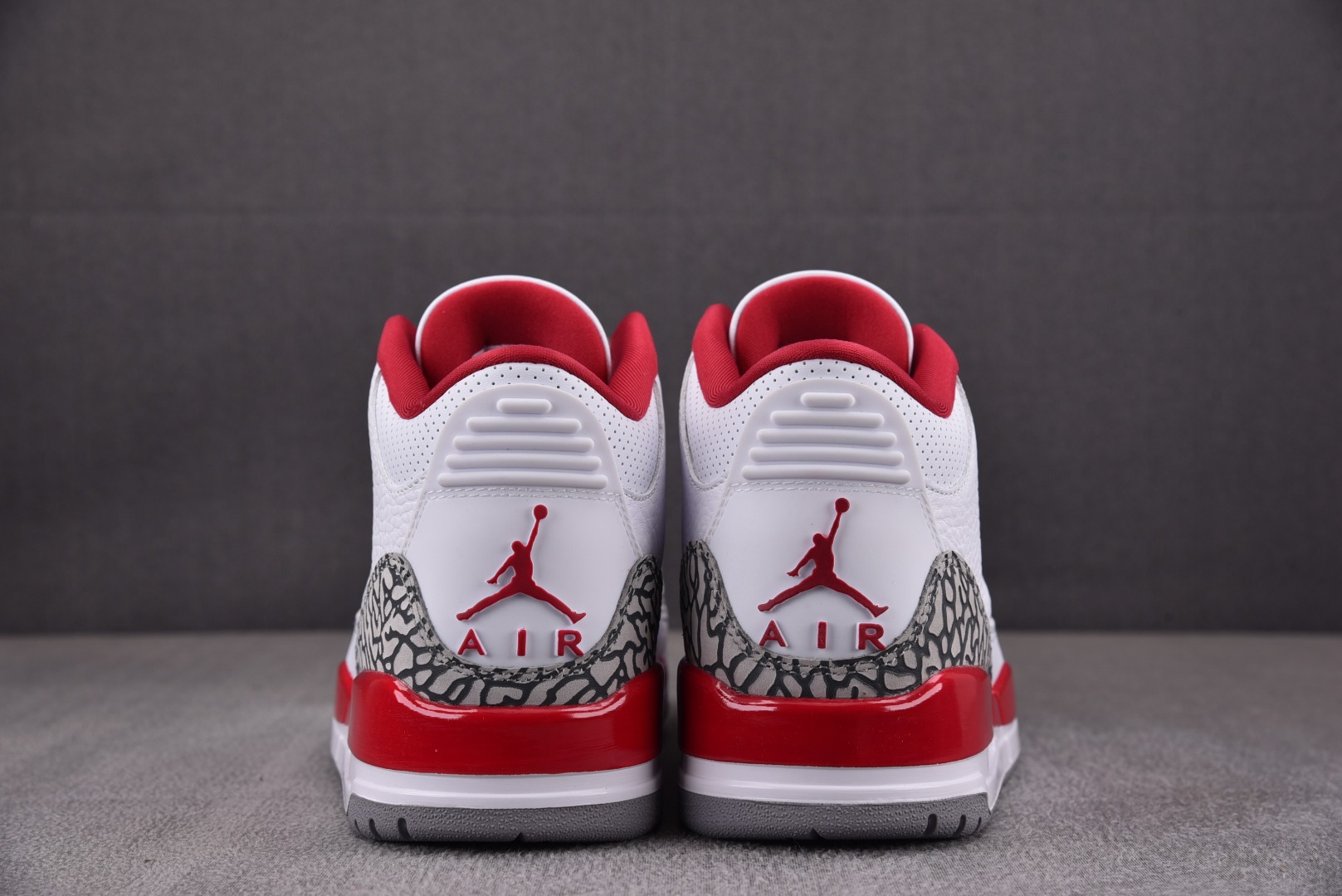 AJ3红雀尺码36-48.5总裁R版出品-AirJordan3RetroCardinalRed白酒红红雀