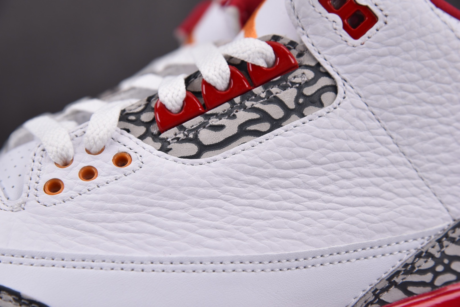 AJ3红雀尺码36-48.5总裁R版出品-AirJordan3RetroCardinalRed白酒红红雀