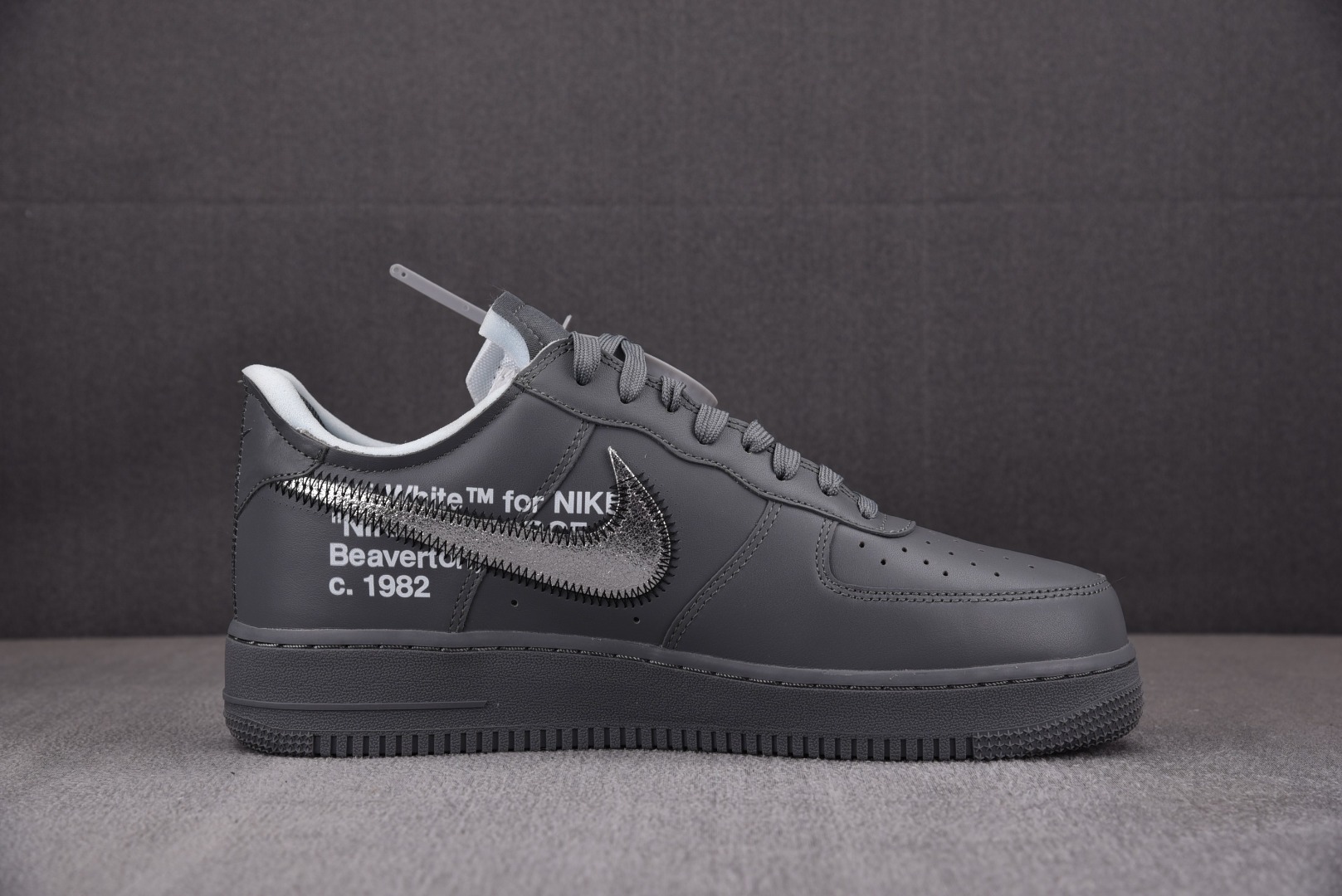 AF1OW深灰尺码:40-47.5纯原-OFF-WhitexAirForce1Low“GhostGrey