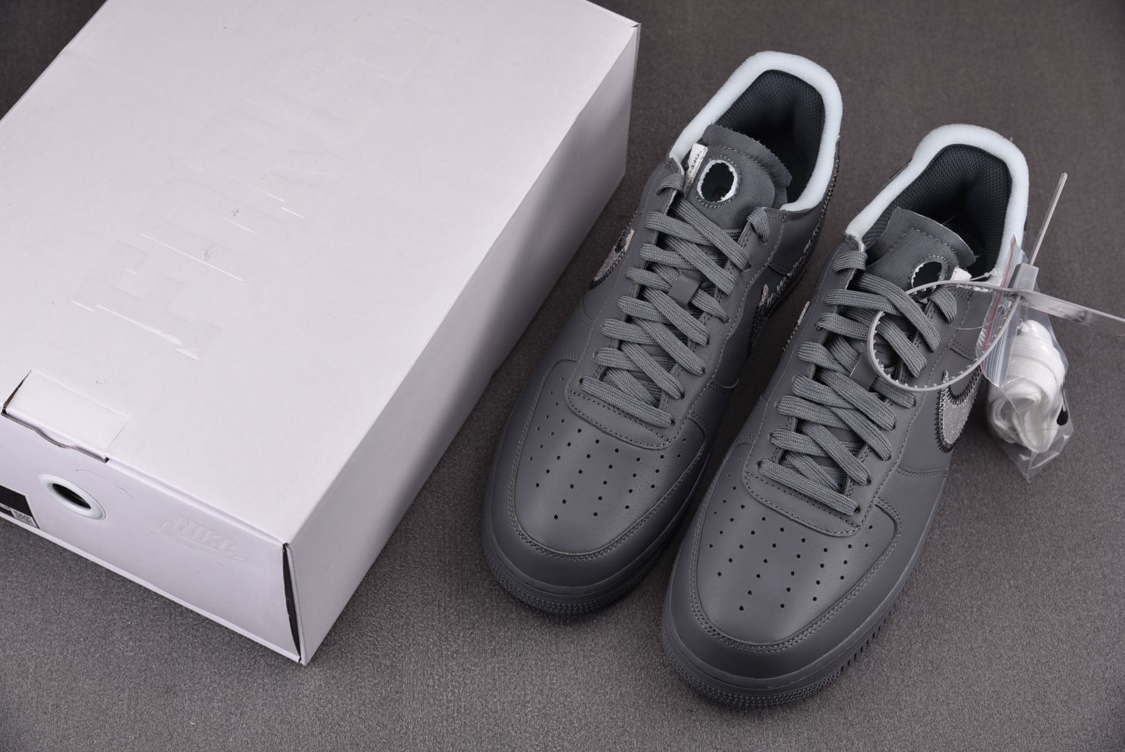 AF1OW深灰尺码:40-47.5纯原-OFF-WhitexAirForce1Low“GhostGrey