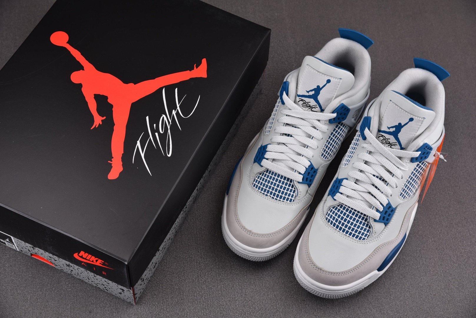 AJ4军蓝尺码:40-48.5纯原-AirJordan4Retro“MilitaryBlue”军蓝FV5