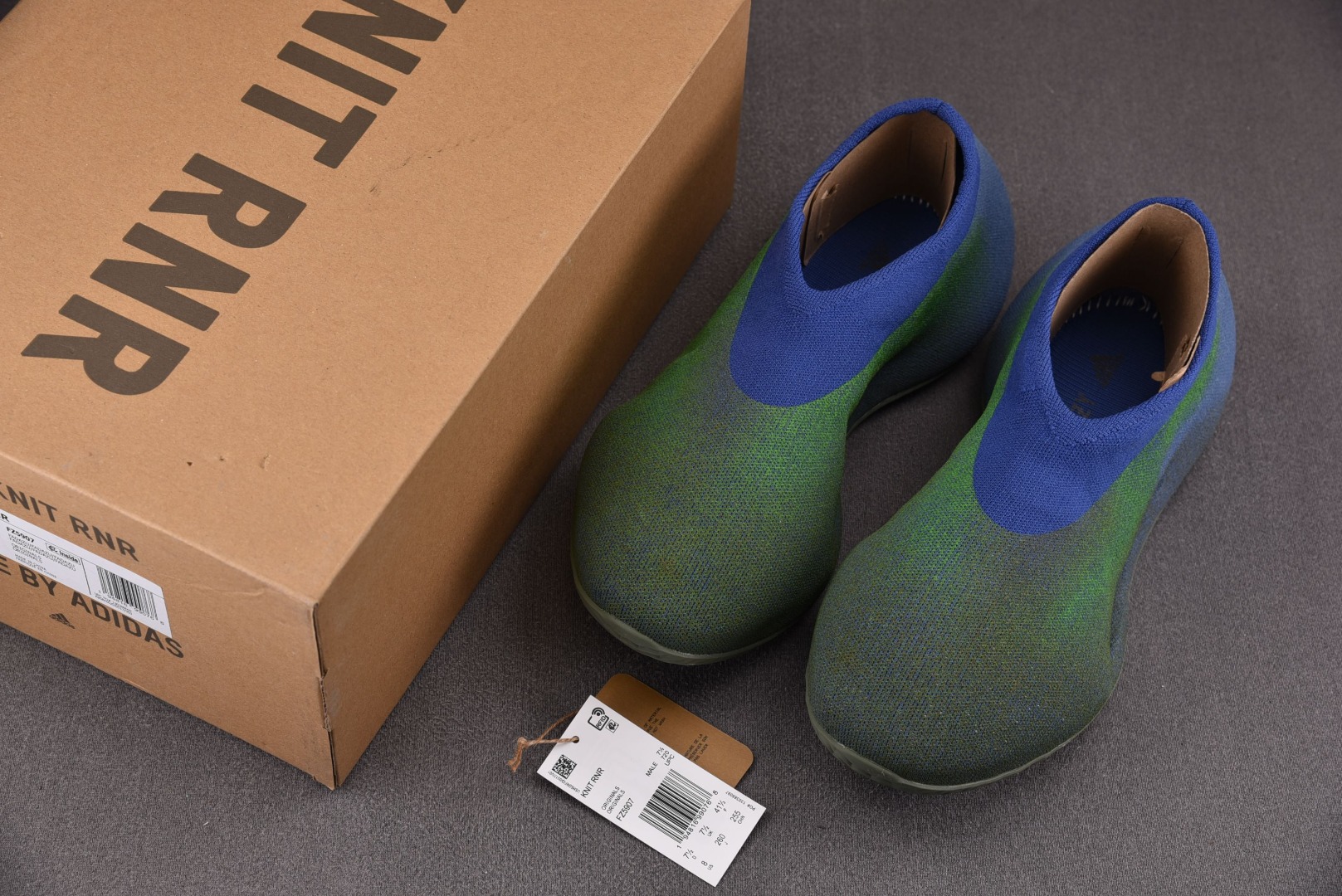 Yeezy尺码:36-48纯原-OriginalsYeezyKnitRunner“FadeAzure”蓝