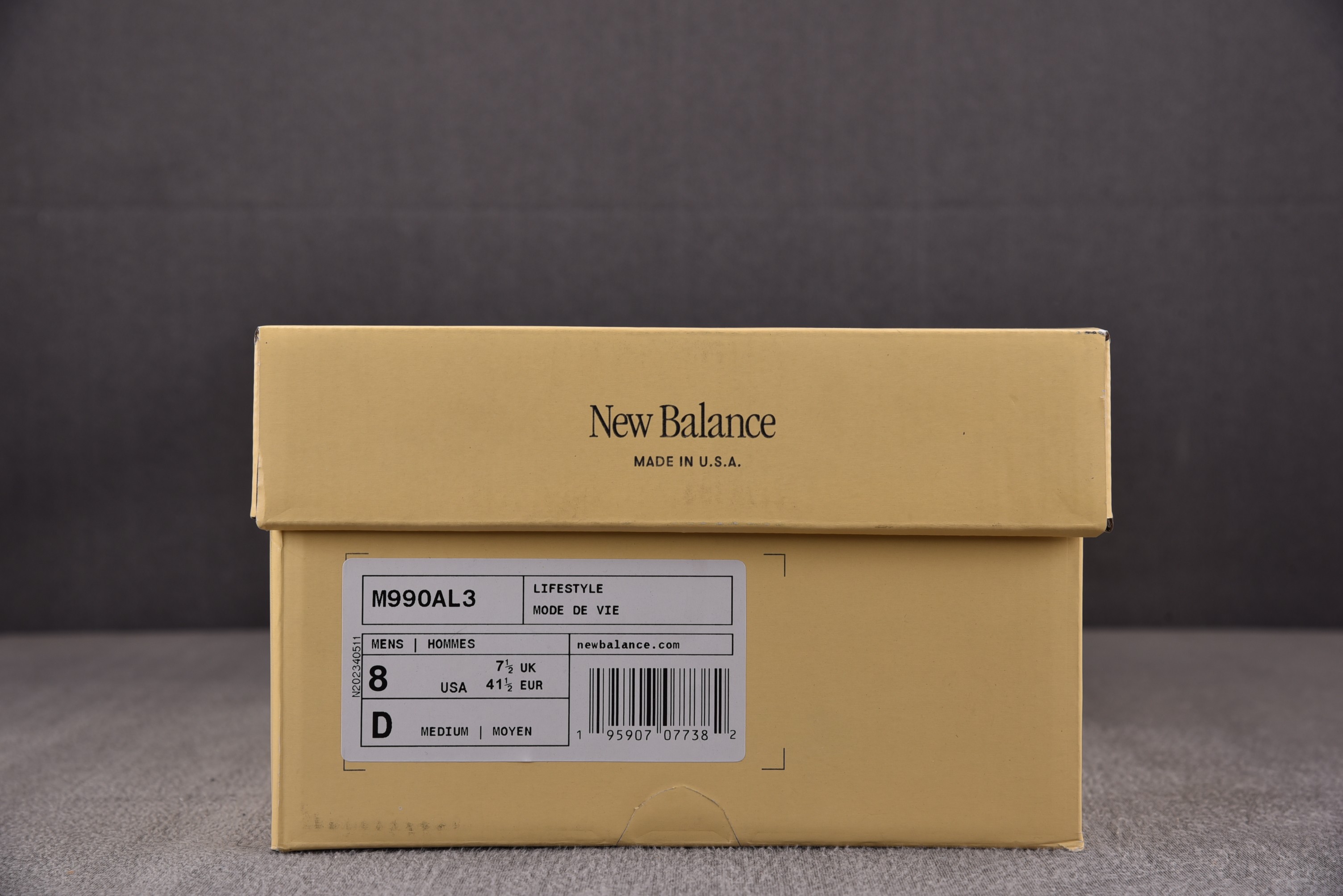 NB990白灰黄尺码:40-46.5纯原-NewBalanceTeddyMadeNB990V3白灰黄M9