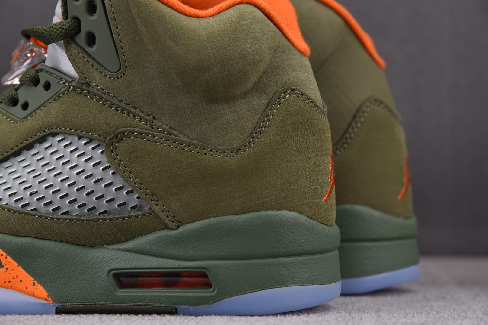 AJ5橄榄绿尺码:40-47.5纯原-AirJordan5Retro“Olive”橄榄绿DD0587-3