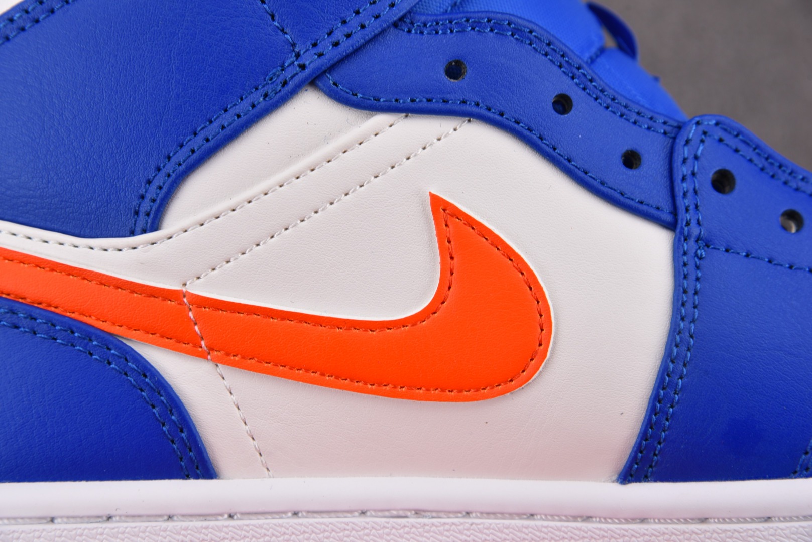 AJMid白蓝橙尺码:40-46纯原-AirJordan1Mid“Knicks”尼克斯白蓝橙FD1029