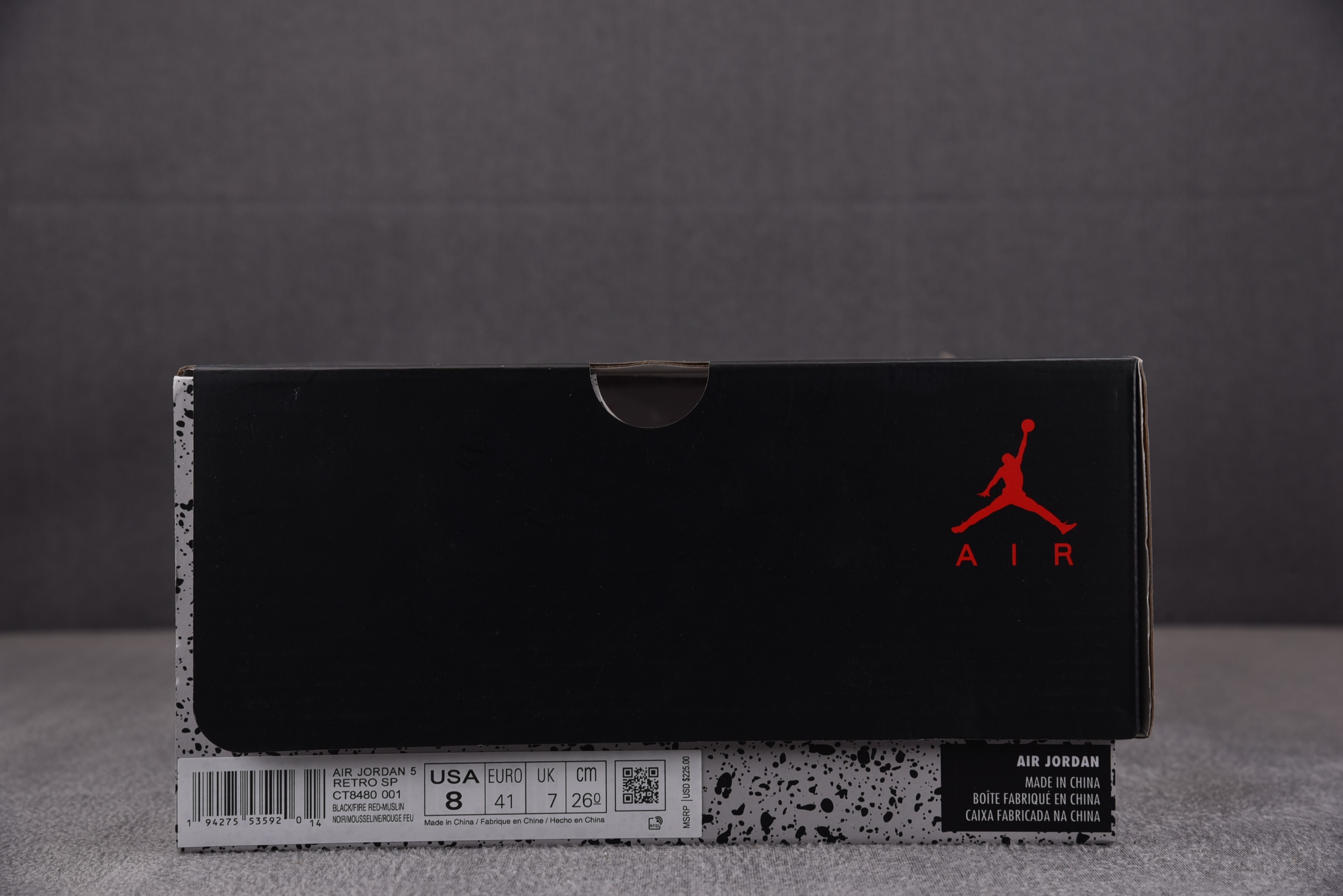 AJ5黑蝉翼尺码:40-47.5纯原-OFF-WHITExAirJordanAJ5RetroSP黑蝉翼C