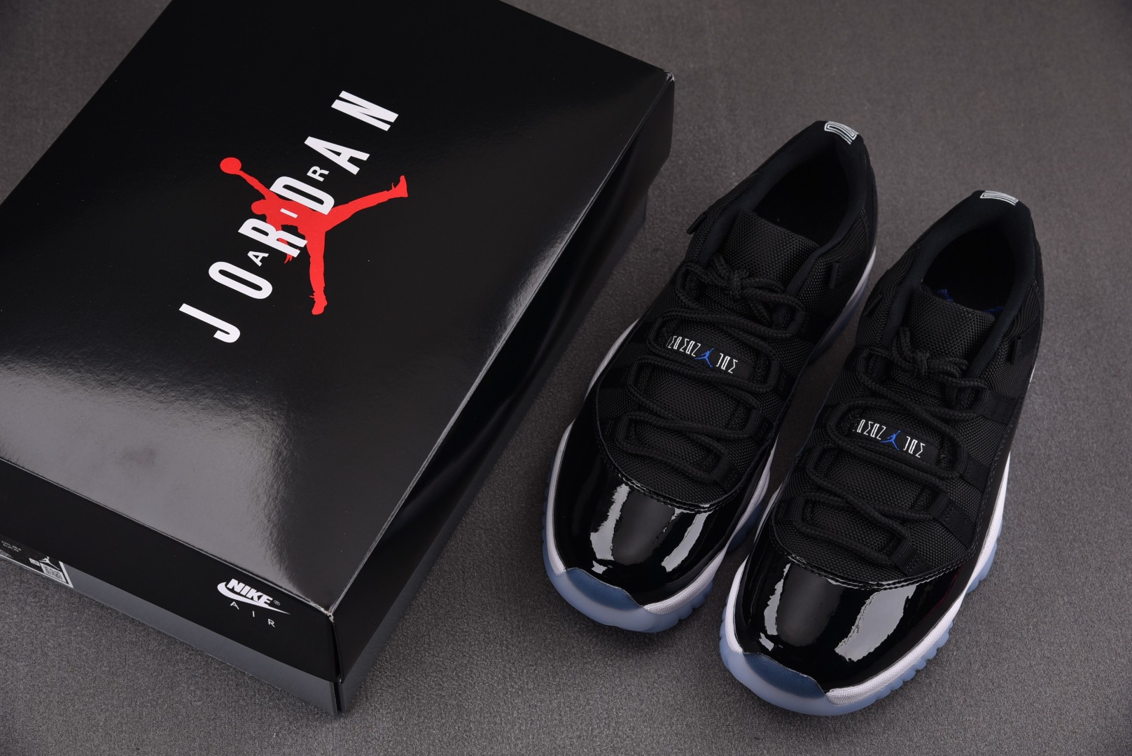 AJ11大灌篮尺码:40-47.5纯原-AirJordan11Low“SpaceJam”大灌篮黑白FV5