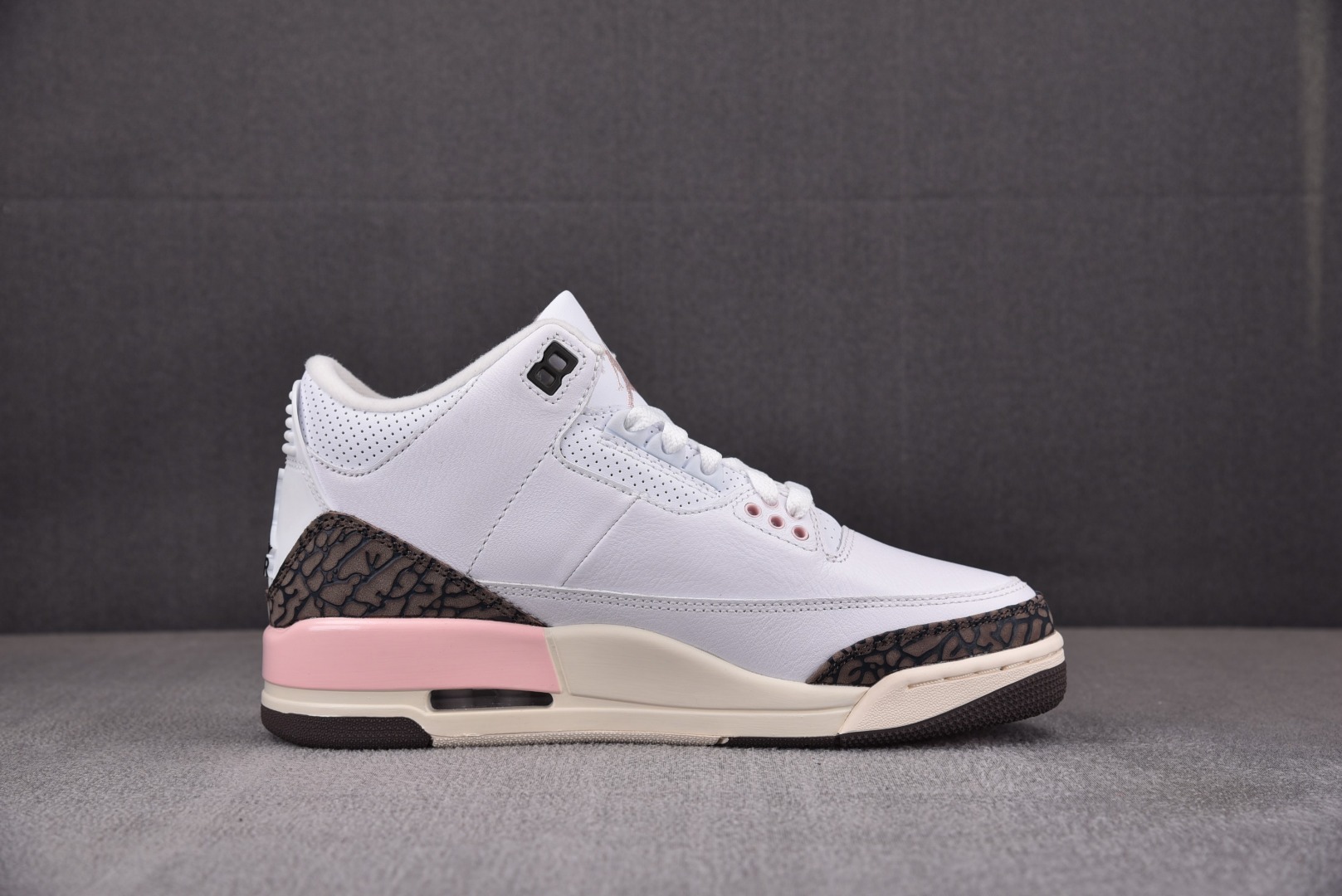 AJ3白棕粉尺码:36-45纯原-WMNSAirJordan3RetroDarkMocha白棕粉CK92