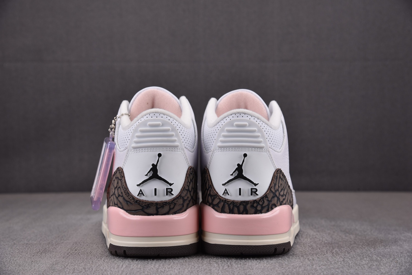 AJ3白棕粉尺码:36-45纯原-WMNSAirJordan3RetroDarkMocha白棕粉CK92