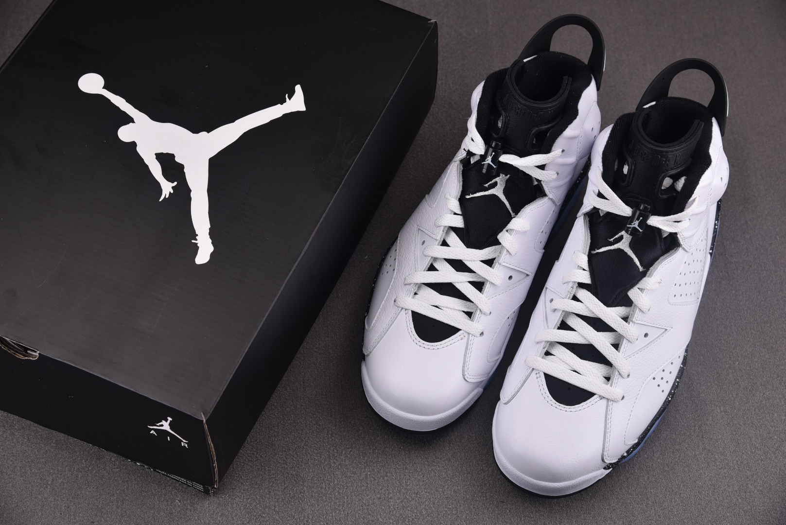 AJ6白黑尺码:40.5-47.5纯原-AirJordan6“ReverseOreo”白黑CT8529-