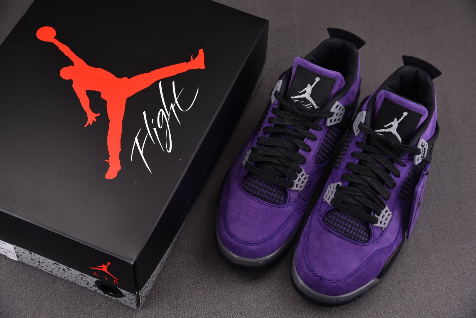 AJ4紫色尺码:40-50.5纯原-TravisScottxAirJordan4RetroPurple紫