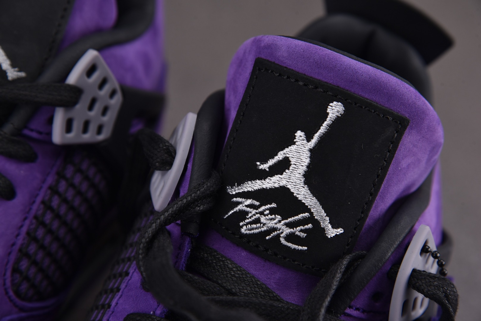 AJ4紫色尺码:40-50.5纯原-TravisScottxAirJordan4RetroPurple紫