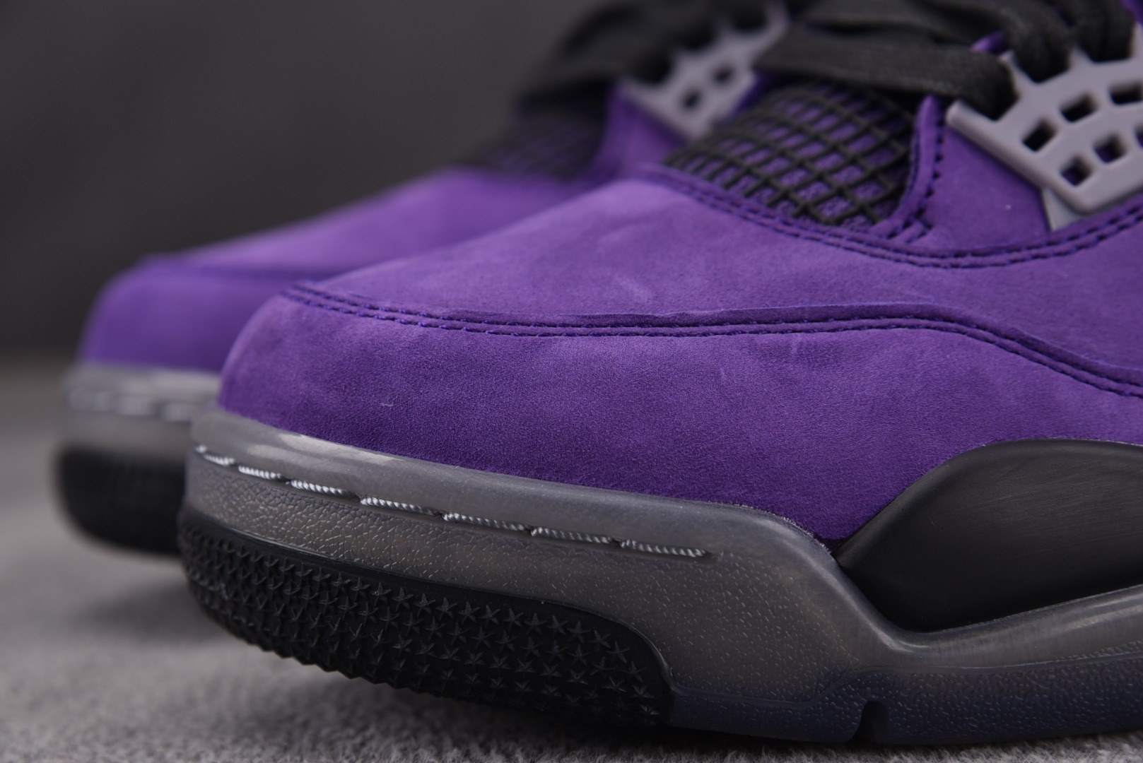 AJ4紫色尺码:40-50.5纯原-TravisScottxAirJordan4RetroPurple紫