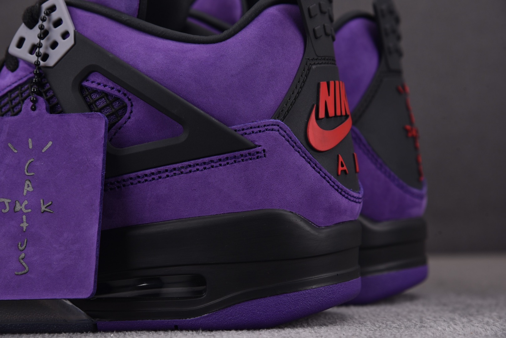 AJ4紫色尺码:40-50.5纯原-TravisScottxAirJordan4RetroPurple紫