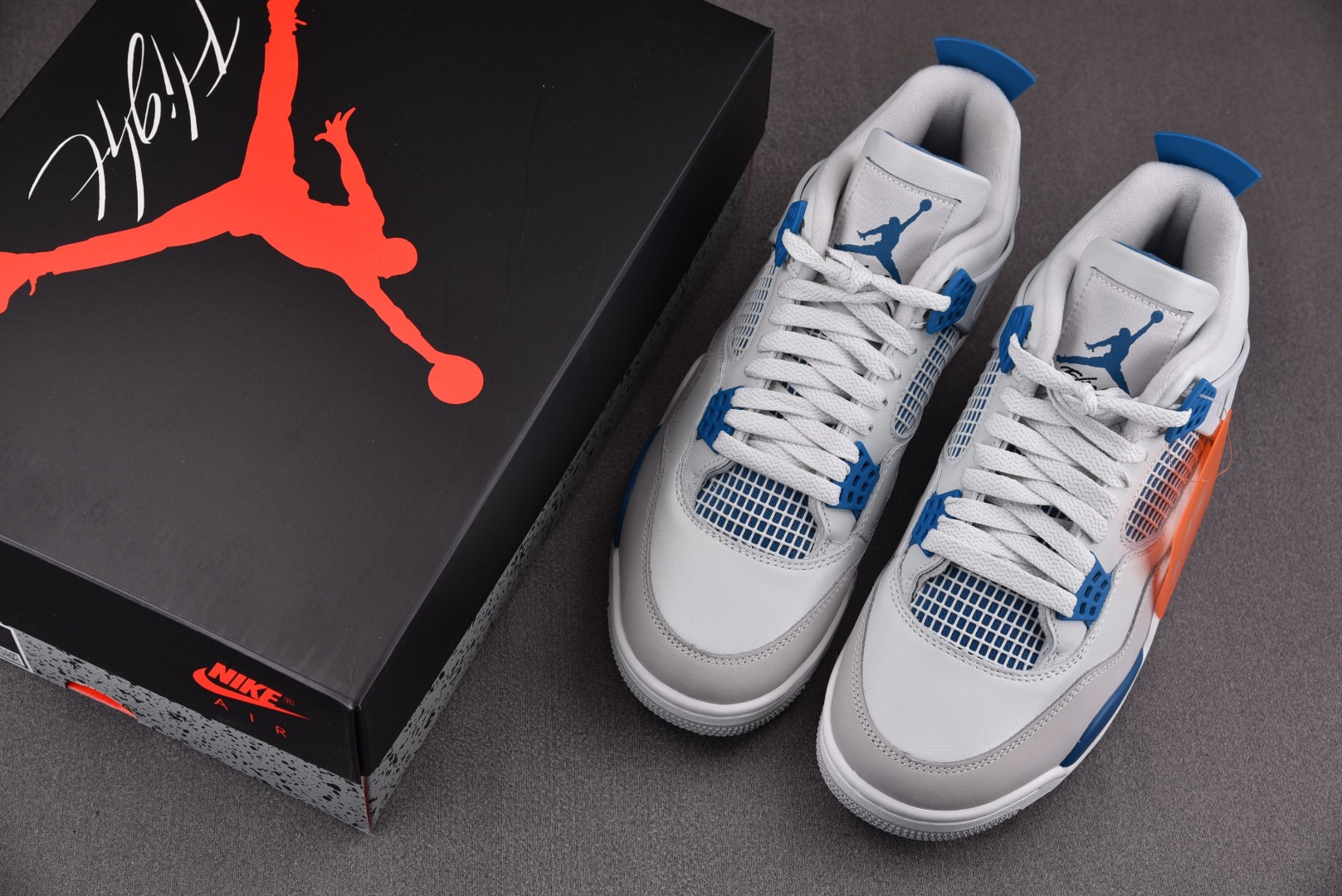 AJ4军蓝尺码:40-50.5纯原-AirJordan4Retro“MilitaryBlue”军蓝FV5