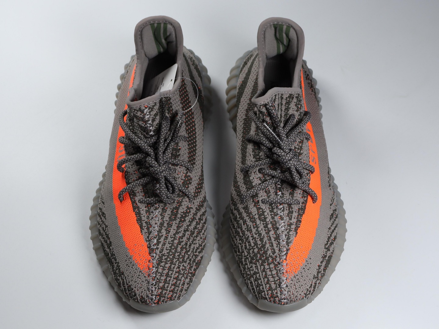 Yeezy老灰橙尺码36-48纯原-巴斯夫底-YeezyBoost350V2Beluga老灰橙BB182