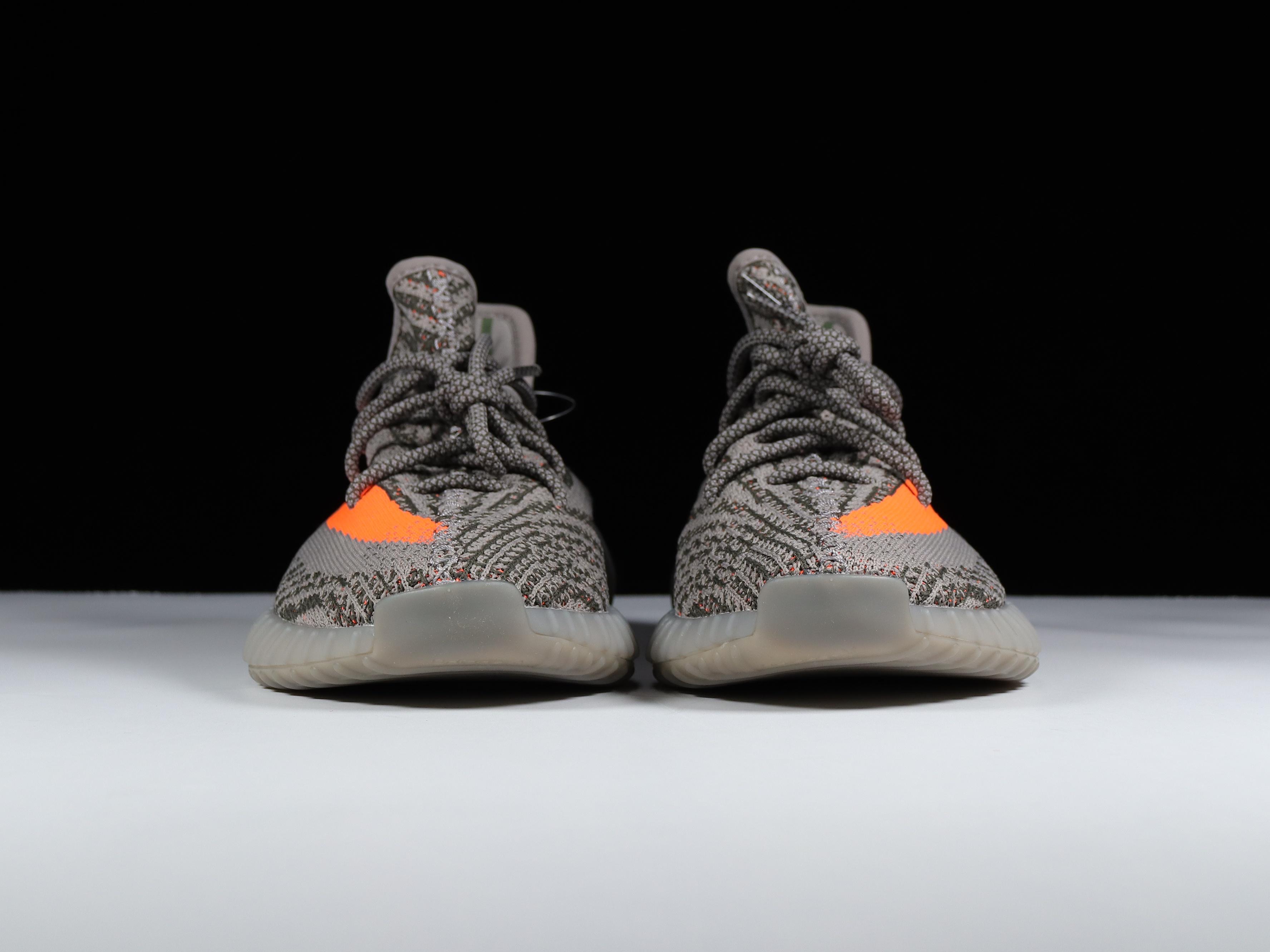 Yeezy老灰橙尺码36-48纯原-巴斯夫底-YeezyBoost350V2Beluga老灰橙BB182