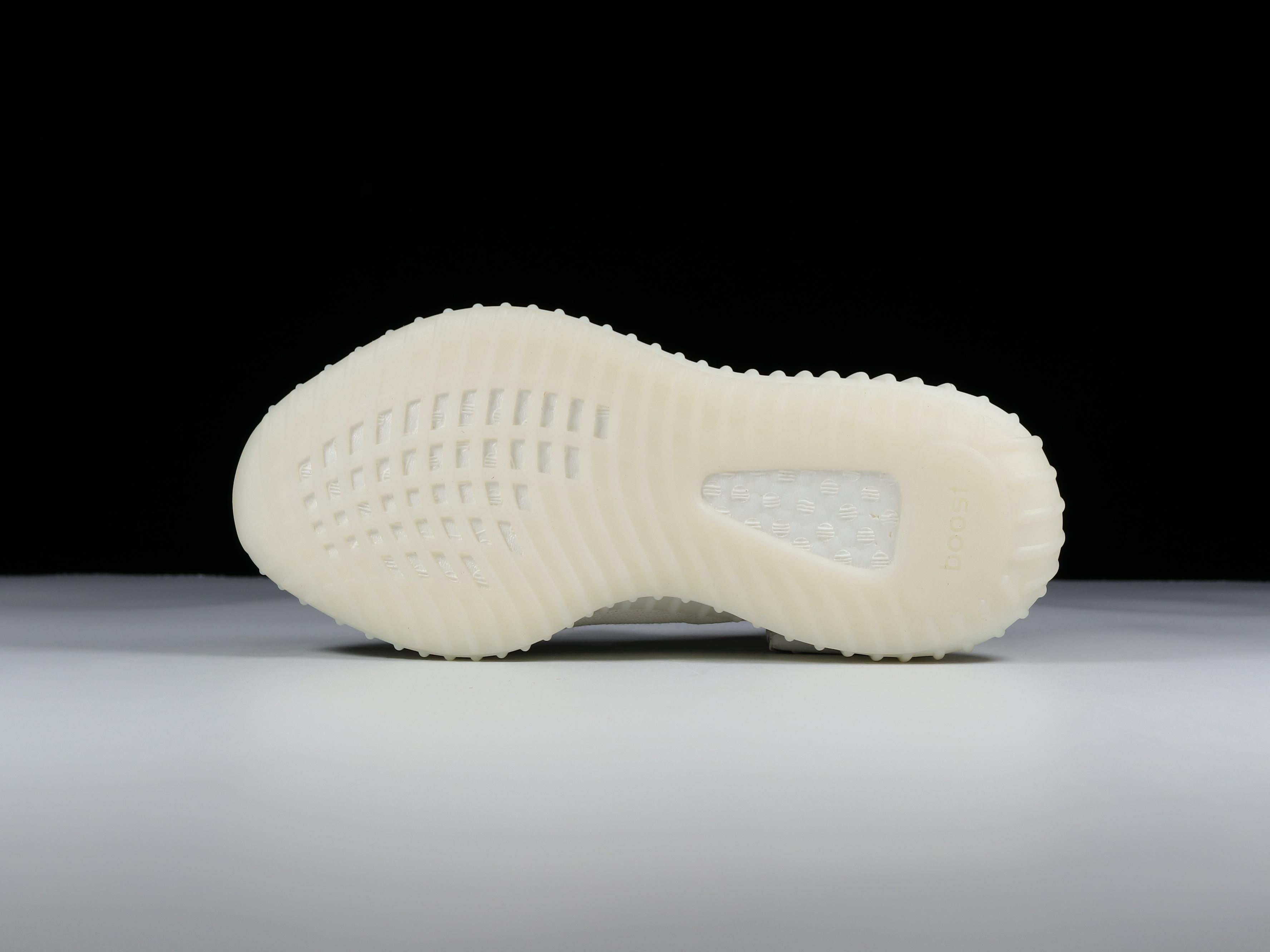 Yeezy350纯白侧透鞋码36-48纯原-巴斯夫-YeezyBoost350V2“PureOat”纯白