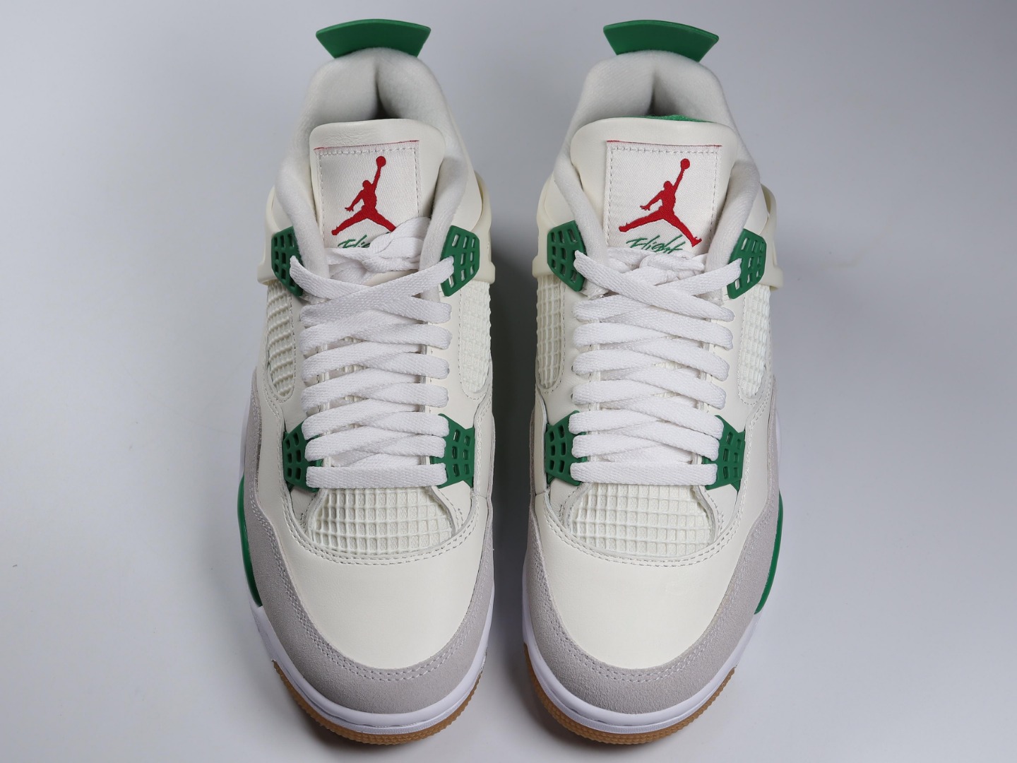 AJ4SB联名白绿尺码40.5-47.5纯原出品-SBxAirJordan4“PineGreen”AJS