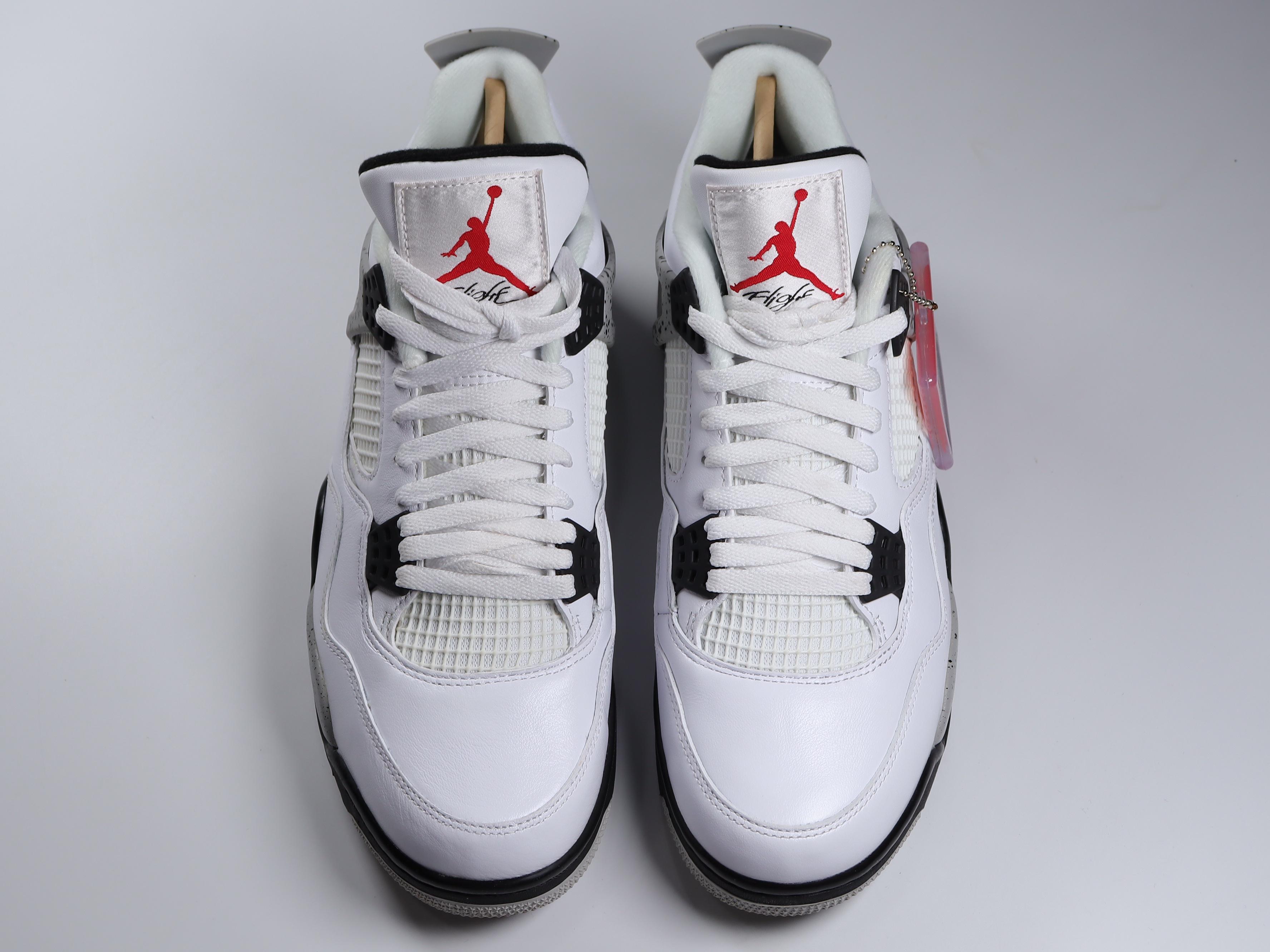 AJ4白水泥尺码:40.5-47.5纯原版-AirJordan4WhiteCementAJ4乔4白水泥白