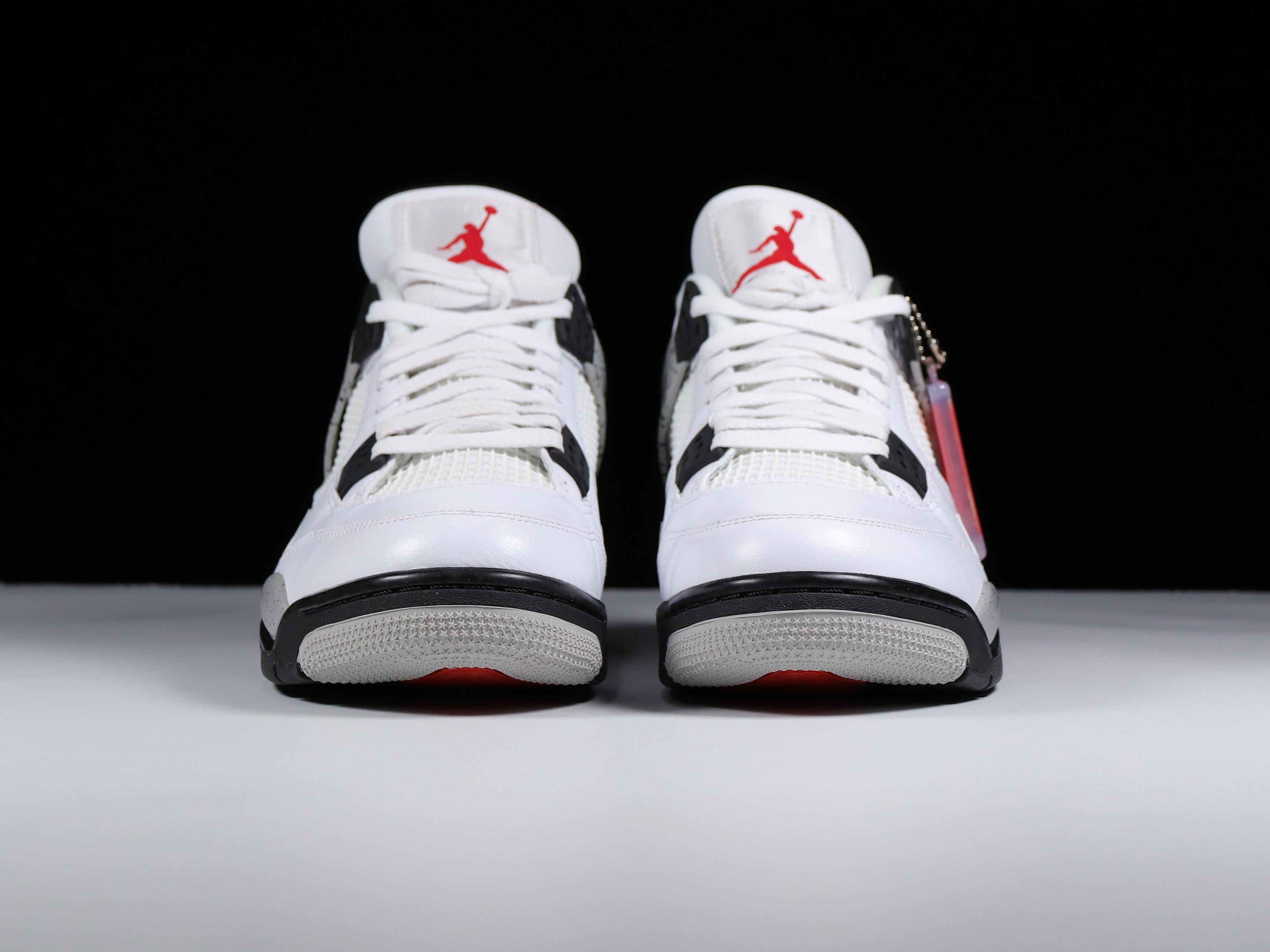 AJ4白水泥尺码:40.5-47.5纯原版-AirJordan4WhiteCementAJ4乔4白水泥白