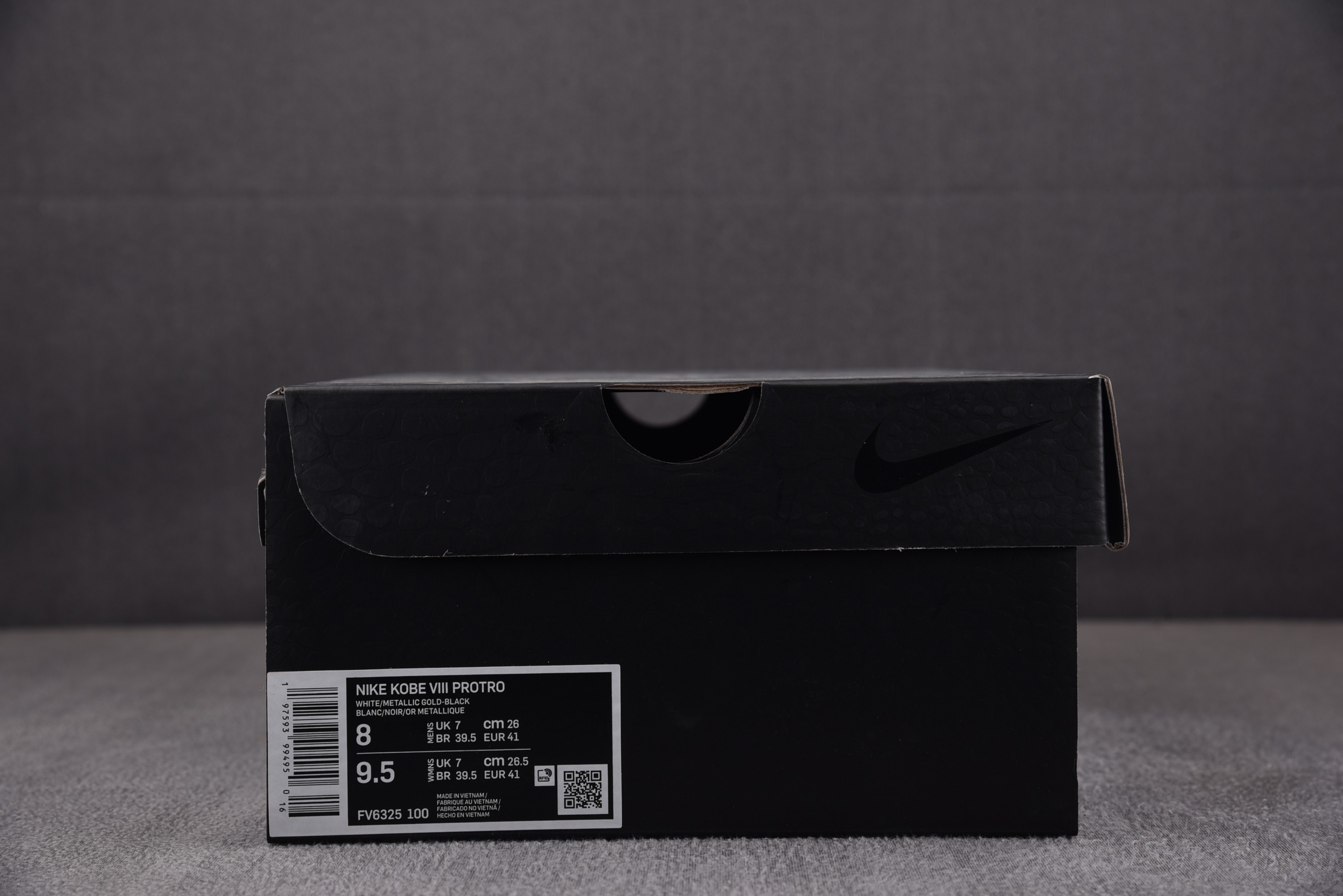 科比8尺码:40-48.5纯原出品-Kobe8Protro“Mambacita”灰白FV6325-100