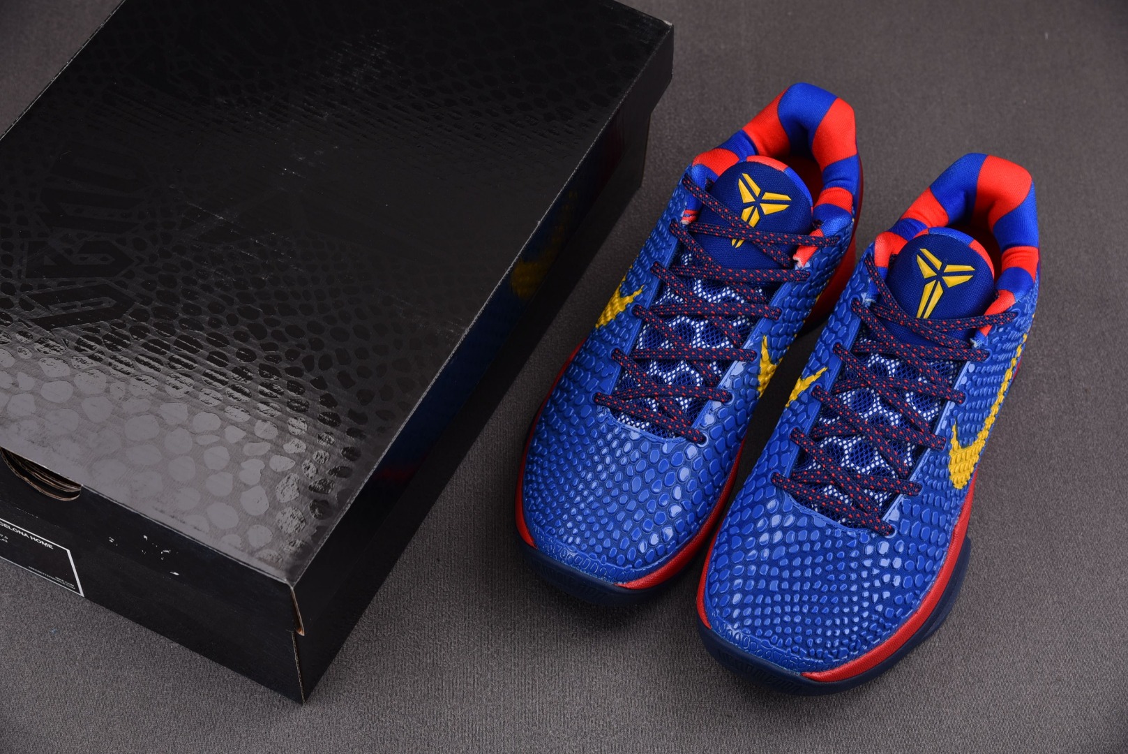 科比6尺码:41-49.5纯原出品-ZoomKobe6FCBarcelonaHome蓝红429659-4