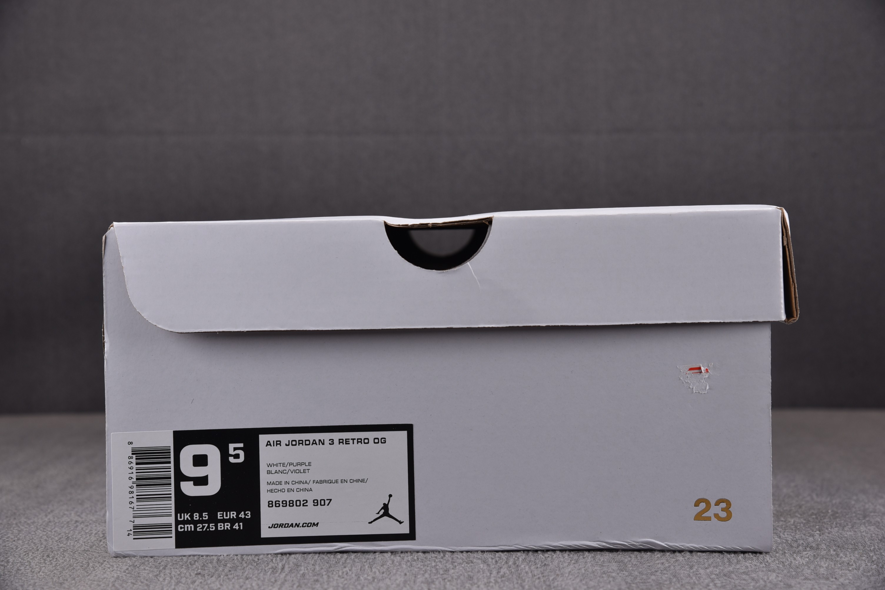 AJ3白紫尺码:36-48.5纯原出品-AirJordan3RetroOG白紫869802-907YZ0