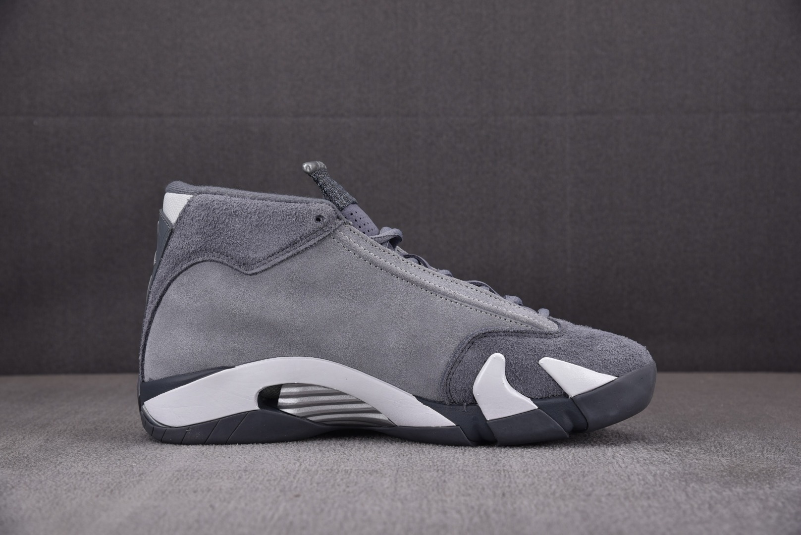 AJ14灰色尺码:40-47.5纯原-AirJordan14“FlintGrey”灰色FJ3460-01